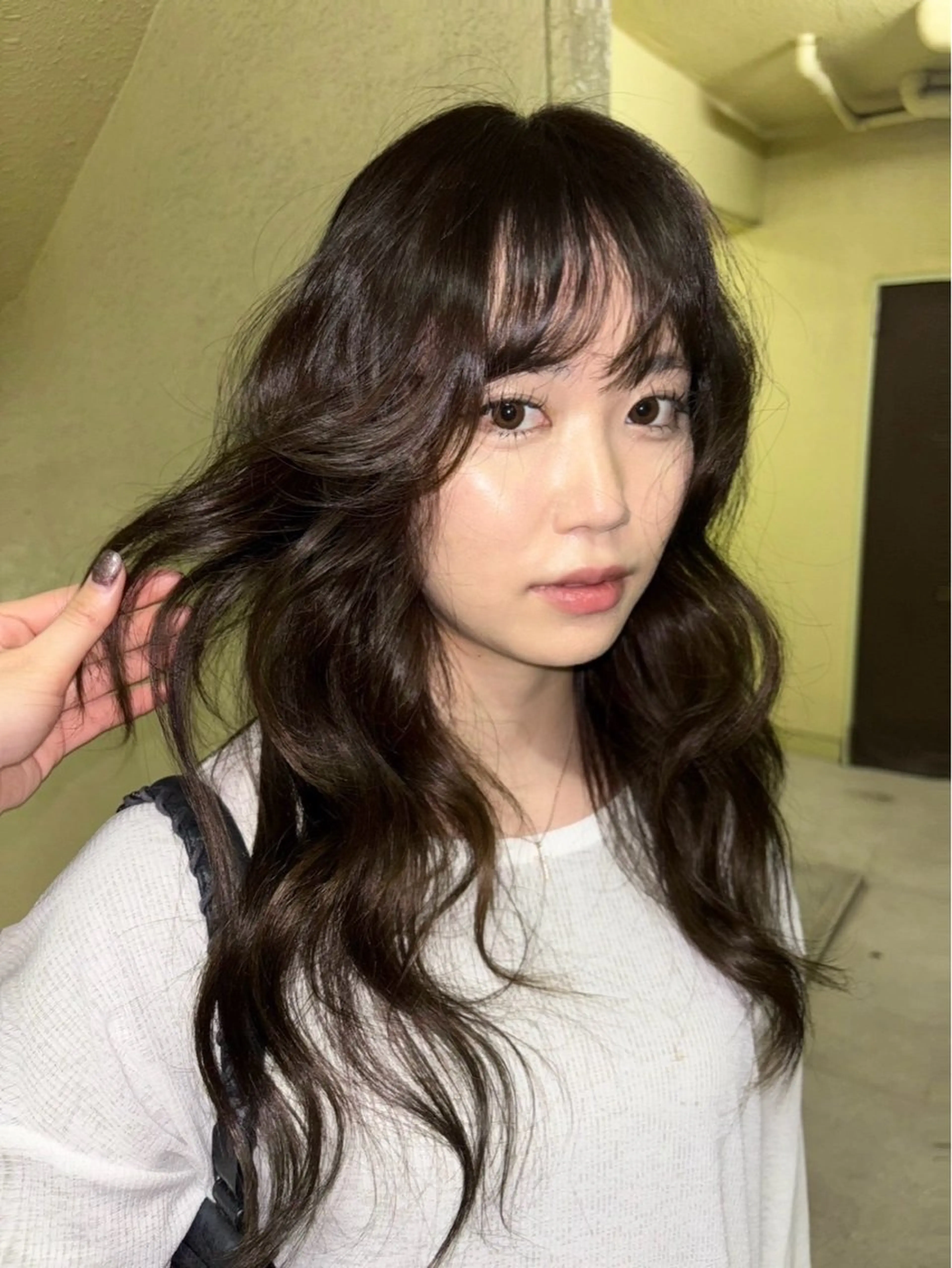 セミロング ヘアカラー 🍎カラー /カエデ🍎のヘアスタイル