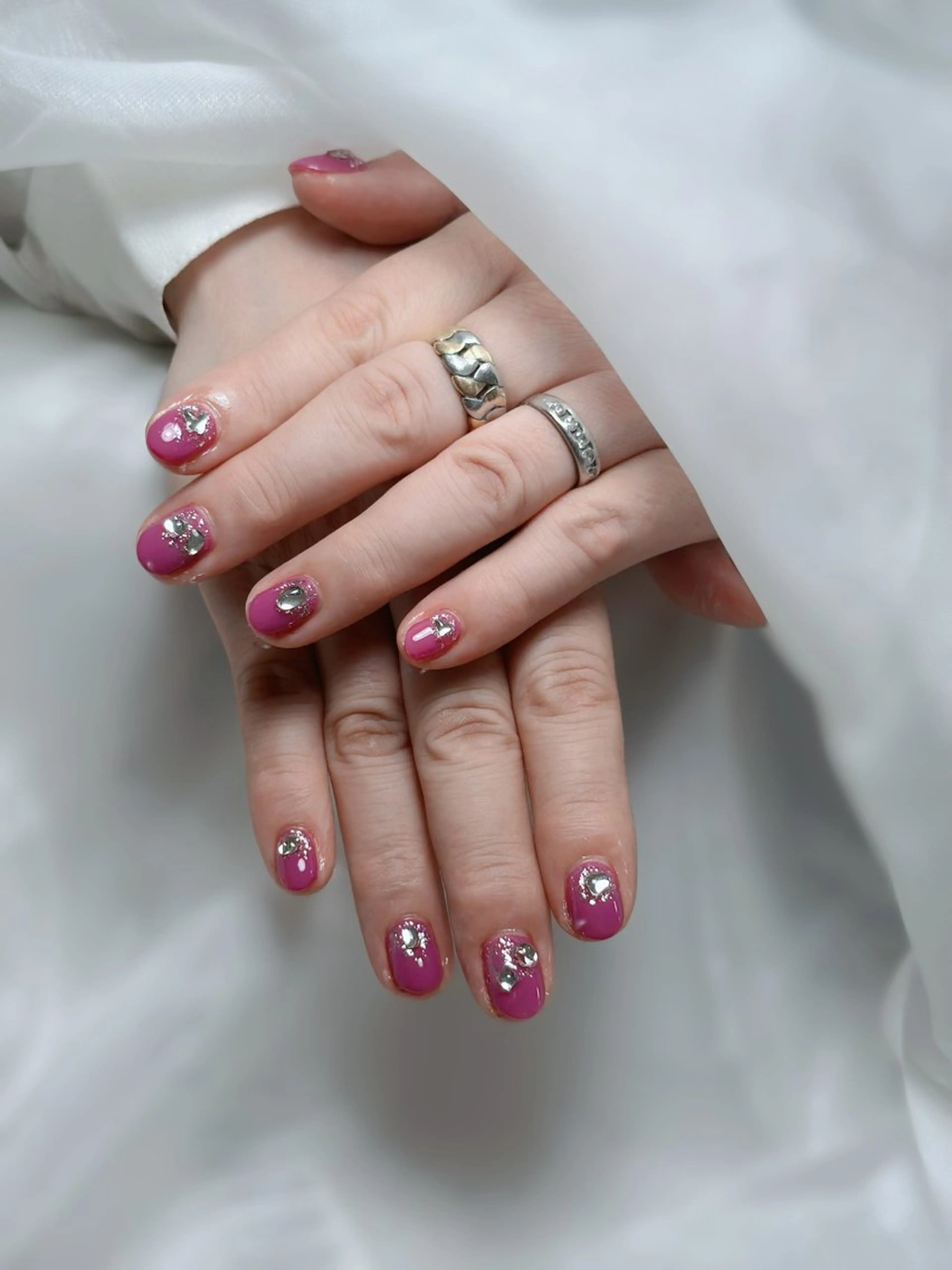 ネイル ハンドネイル Maggie nailクロのネイルデザイン