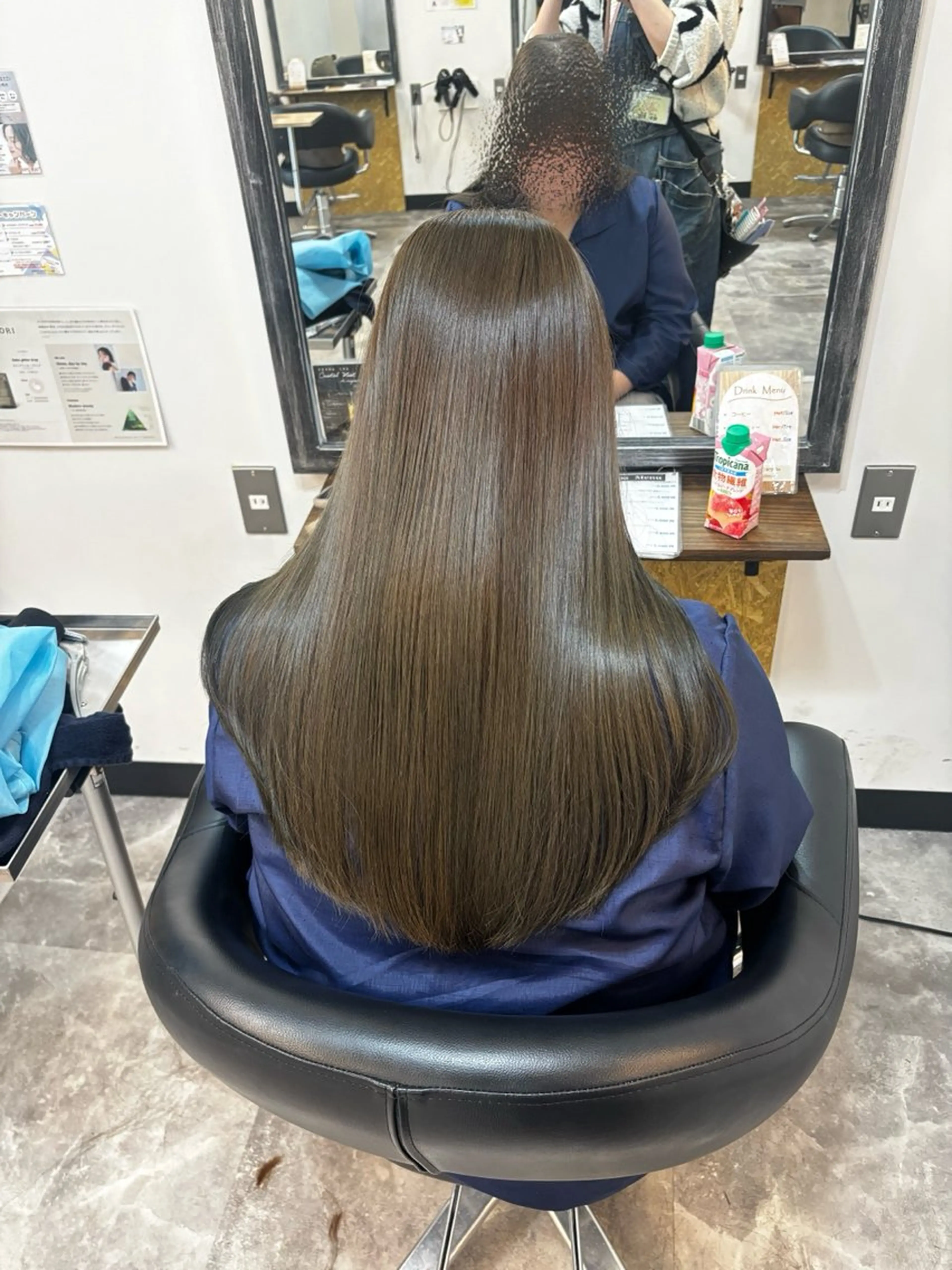 ロング カラー カットモデル無料 🌙 松本のヘアスタイル