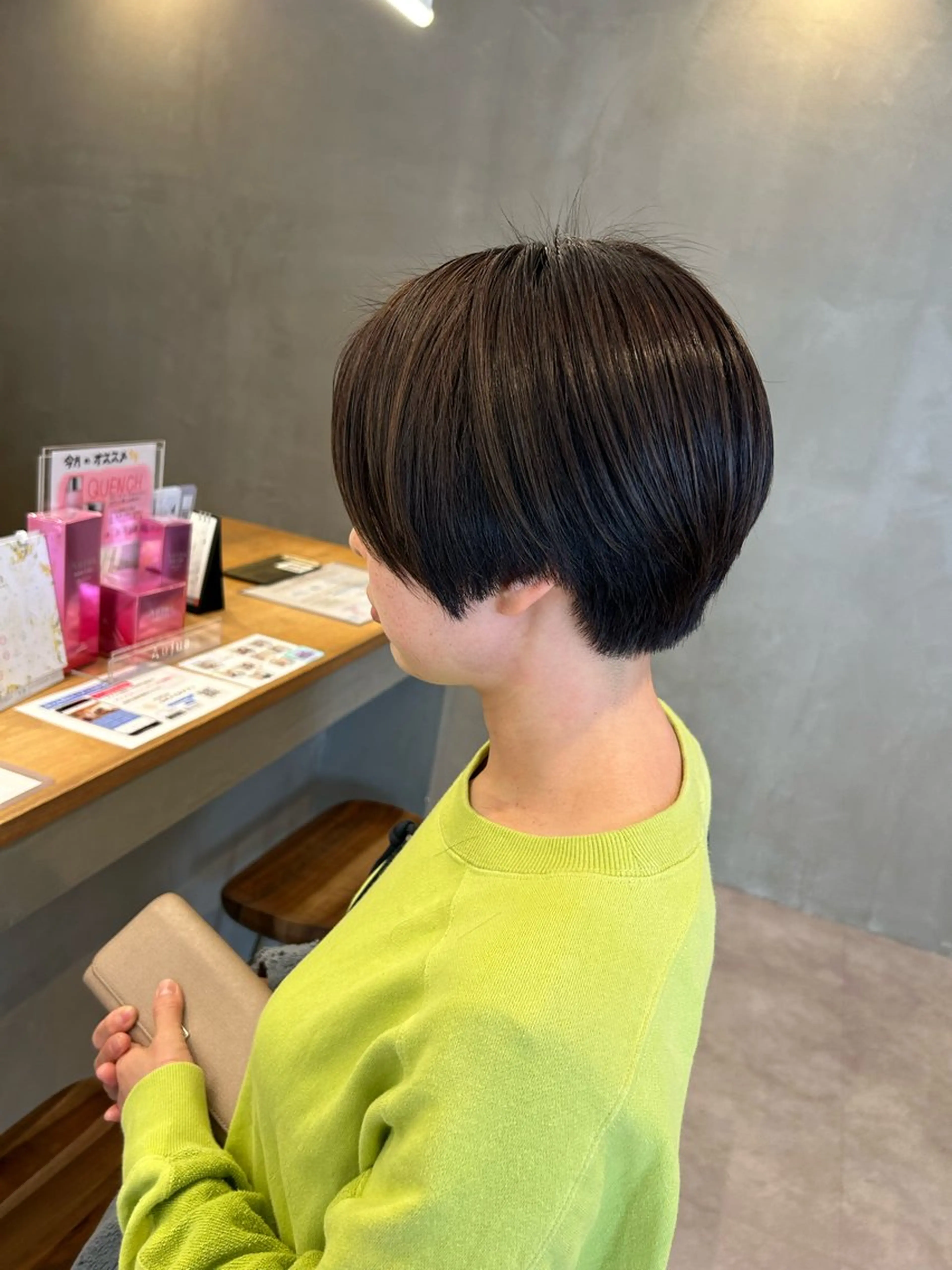 カット【ロング❌耳見えるぐらいのショートorメンズの募集】＋カラー【ブリーチなし】の写真