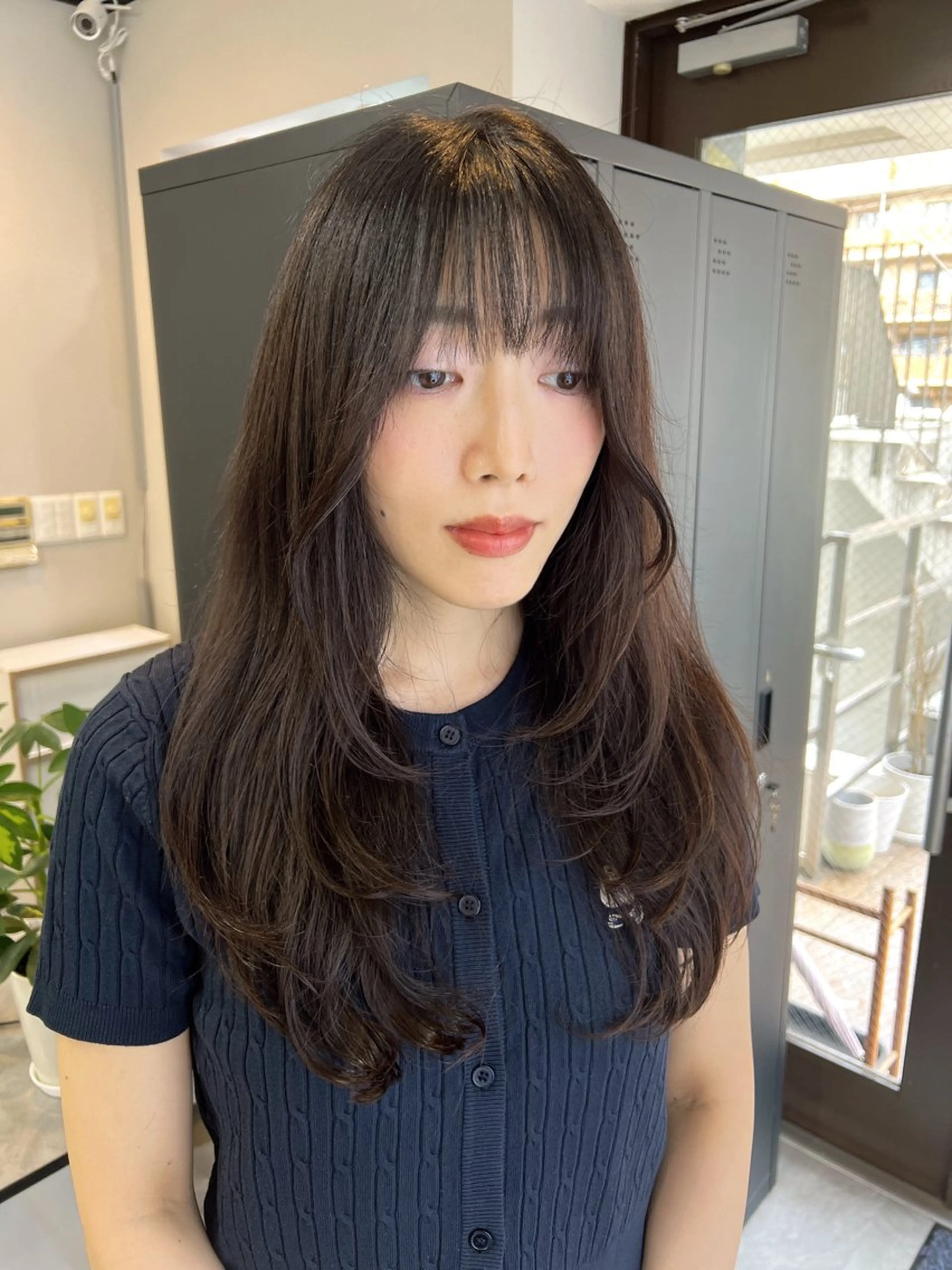 ロング パーマ Arly所属・MARU🎀髪質改善 ×コテ巻き風パーマのヘアスタイル
