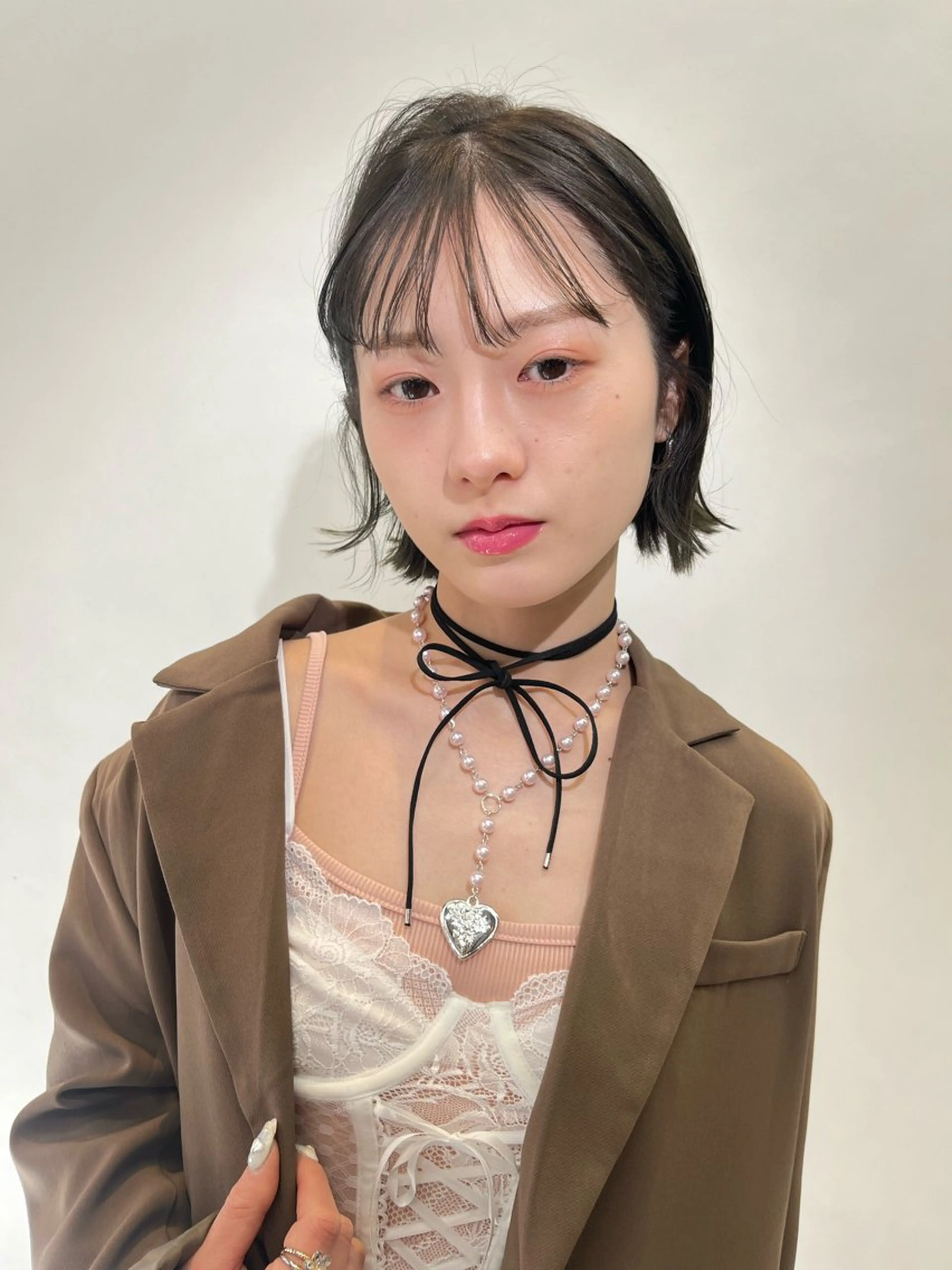 ショート カット カコ♡ ボブ ヘアアレンジのヘアスタイル