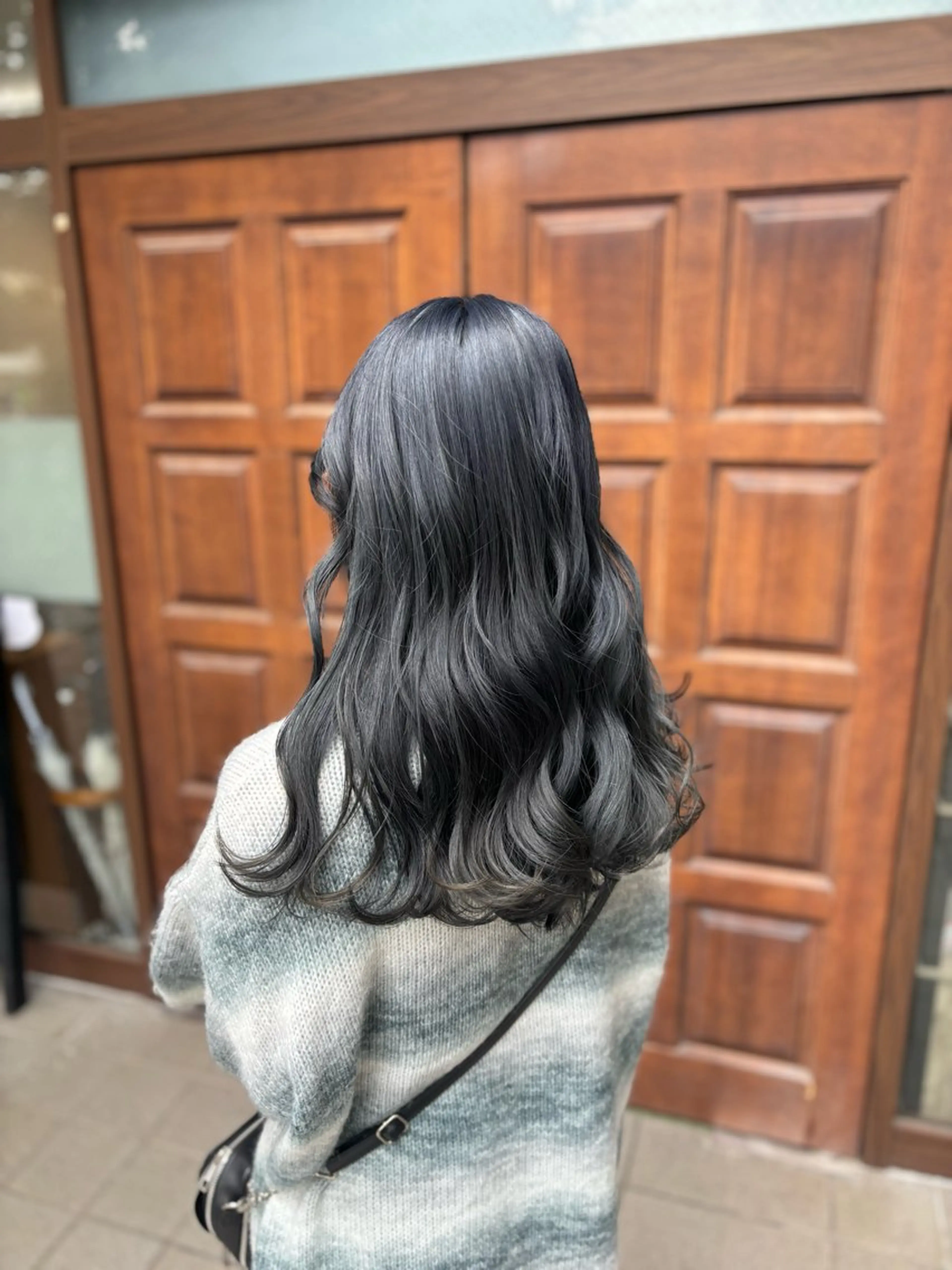 ミディアム カラー カット ヘアカラー 韓国ヘア/艶カラー 🖤金丸彩乃🖤のヘアスタイル