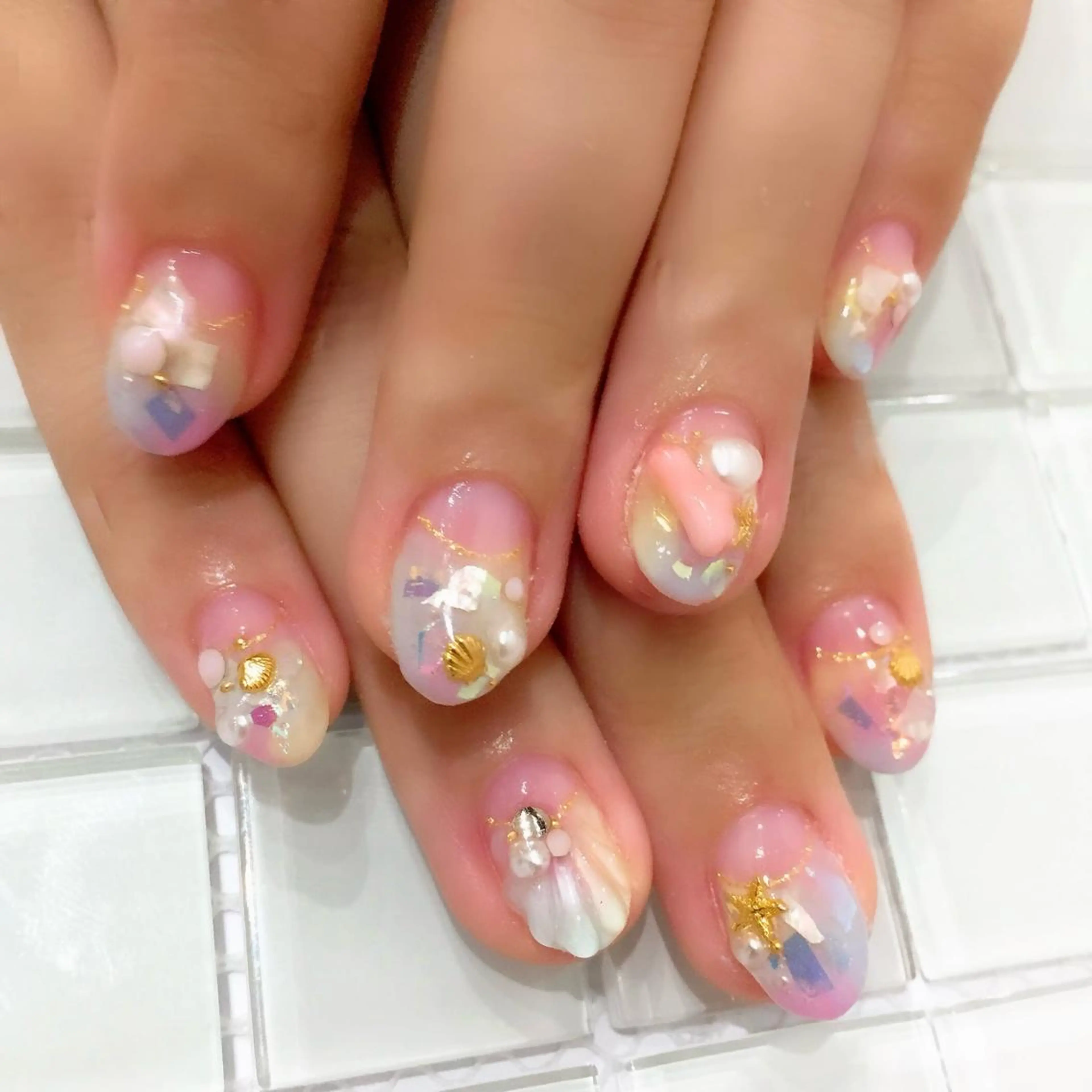 ネイル 持ち込み ESPERANZA NAIL所属・SASAKI NOZOMIのネイルデザイン
