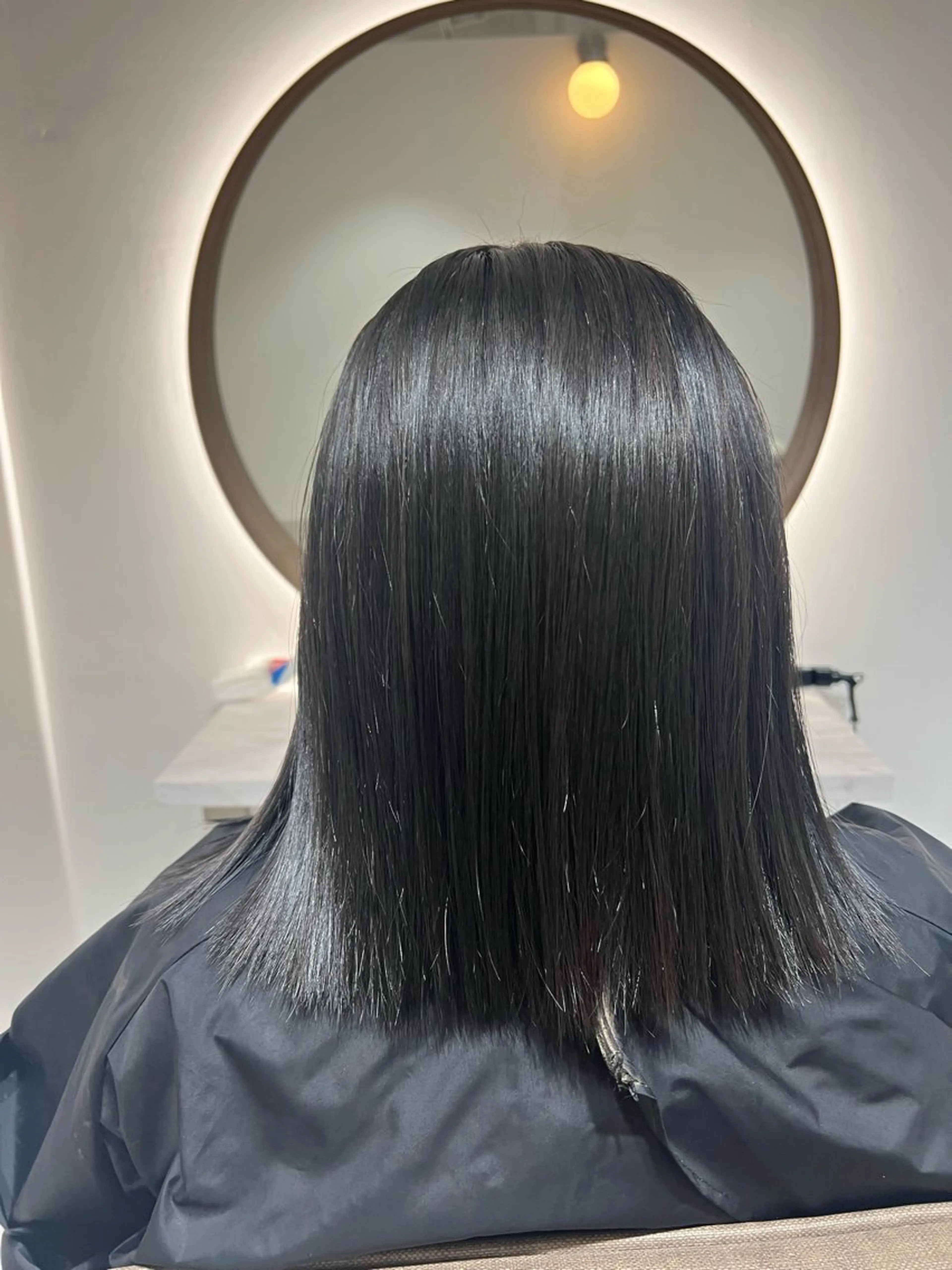 カラー 透明感カラー ヘアカラー 瀬戸 杏珠のヘアスタイル