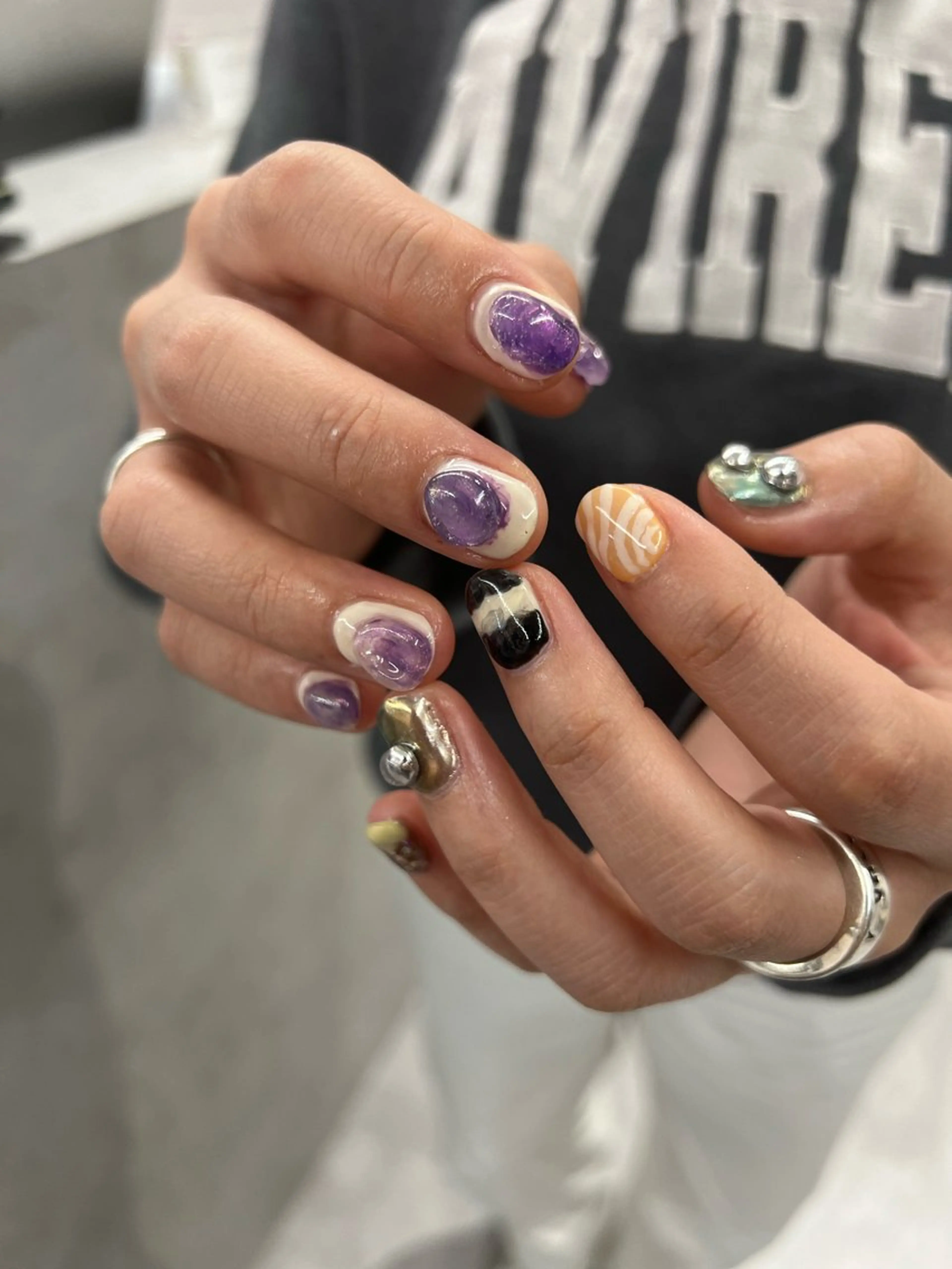 ネイル ジェルネイル 韓国ネイル ニュアンスネイル パラジェル シンプルネイル ハンドネイル ハンドケア Bana_ Nailのネイルデザイン