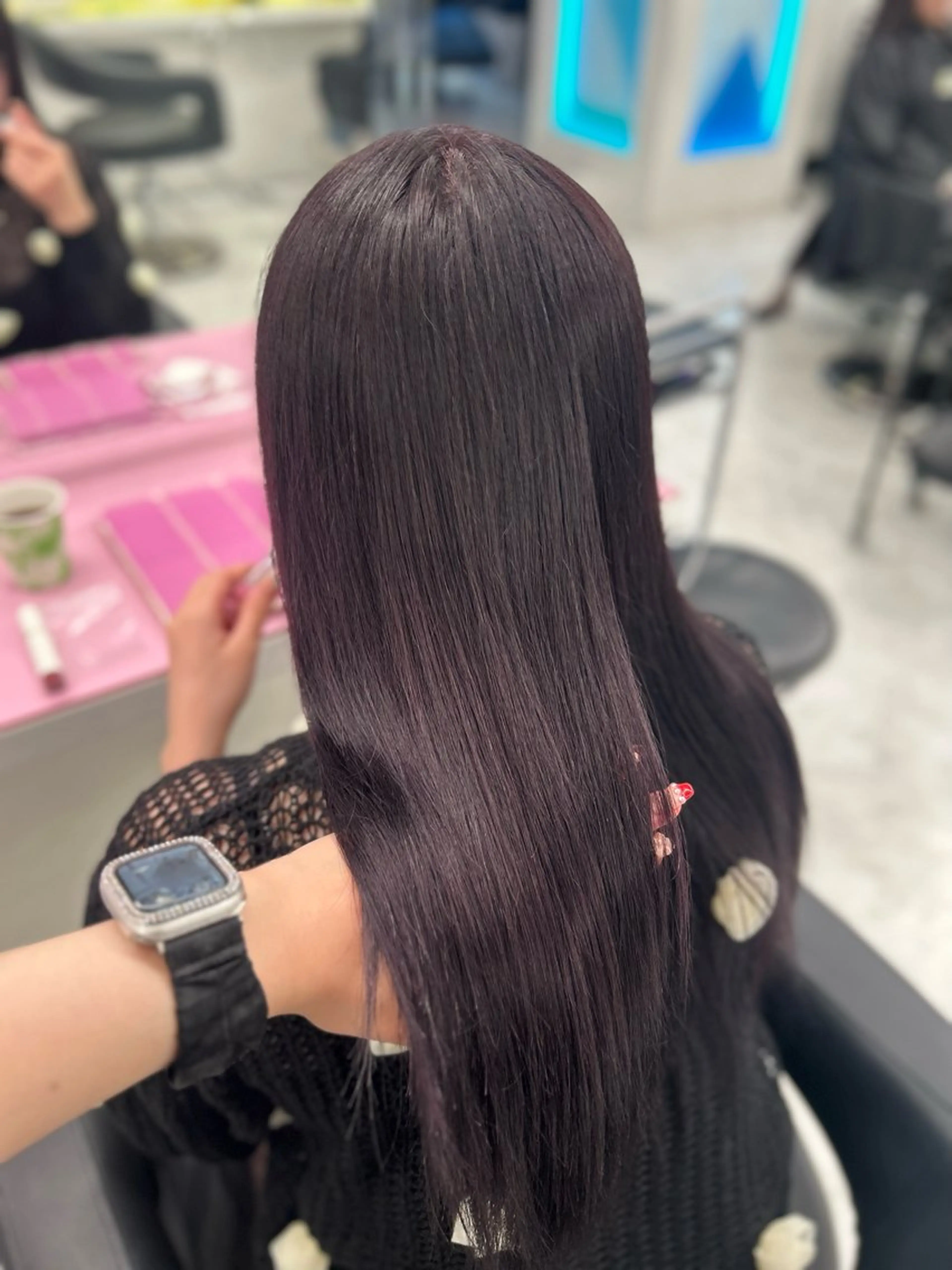 ロング Miwa🤍ダメージ レスカラー特化🦢のヘアスタイル