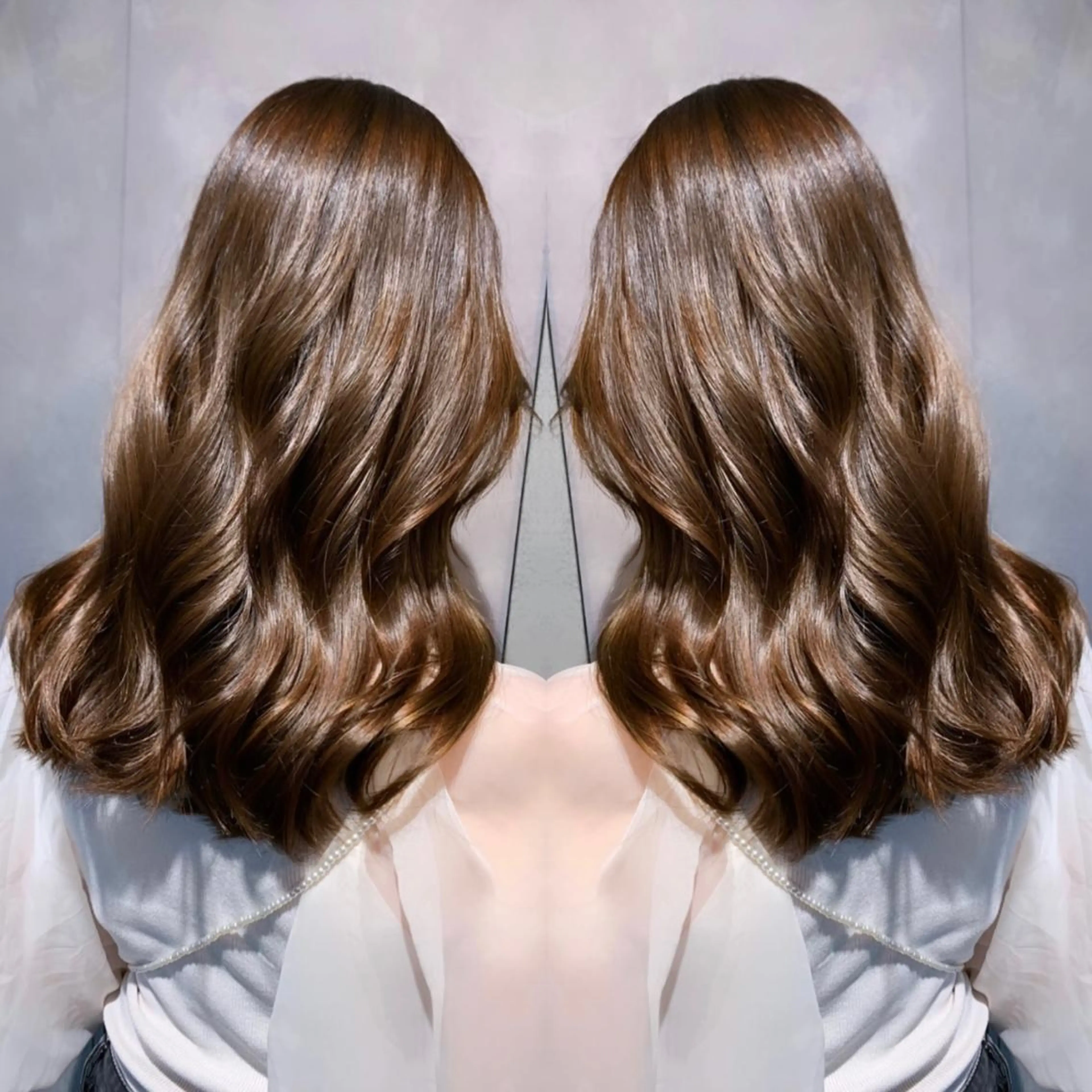 ロング カラー カット ヘアカラー トリートメント I’ve所属・💘大人可愛く💘 Natsuki❥❥❥のヘアスタイル