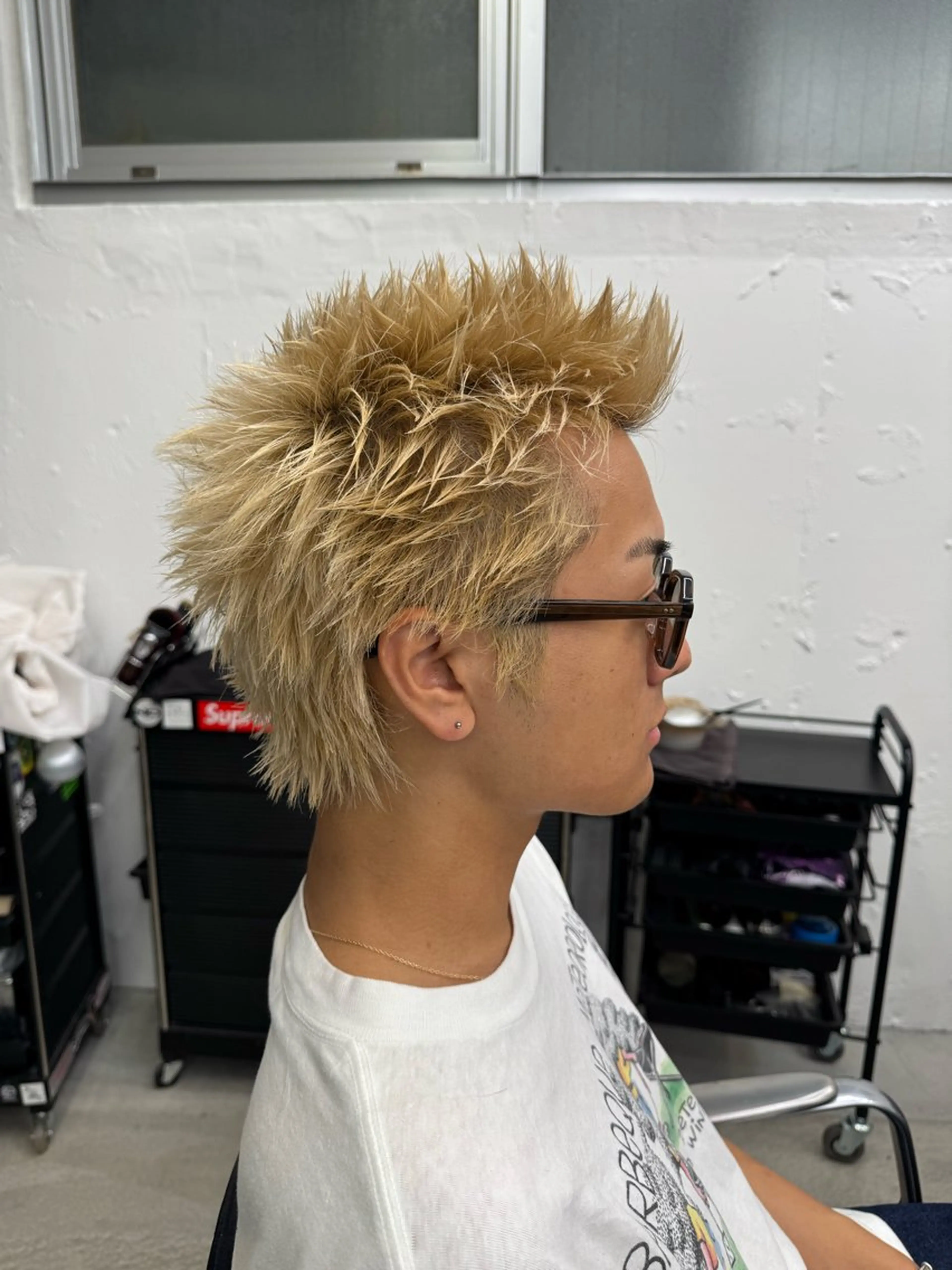 ショート メンズ スパイキーショート ショートヘア カット トリートメント 💈メンズ特化💈 TASUKUのヘアスタイル