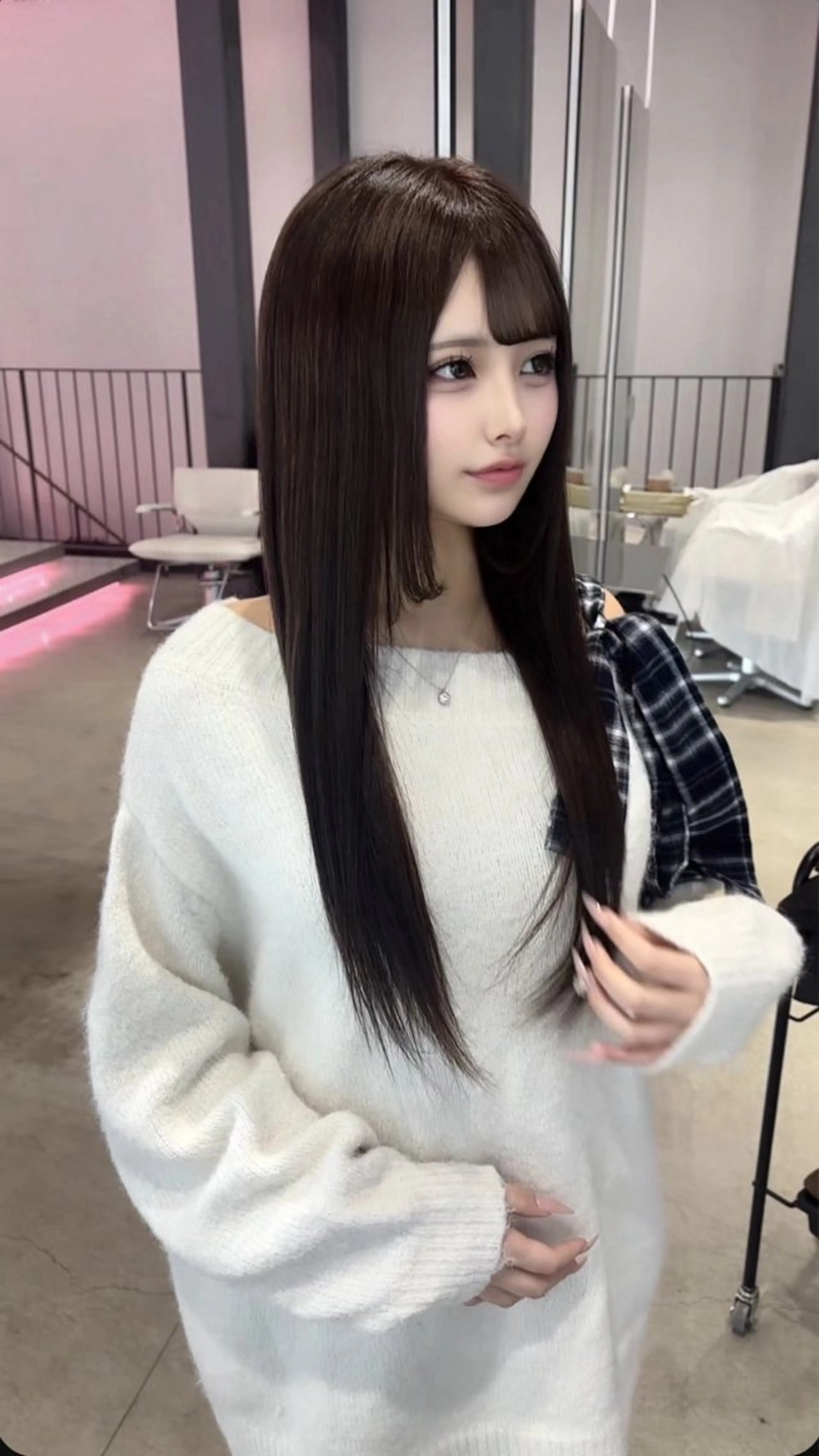 ロング カラー ヘアカラー トリートメント wme所属・ANNA /wmeのヘアスタイル