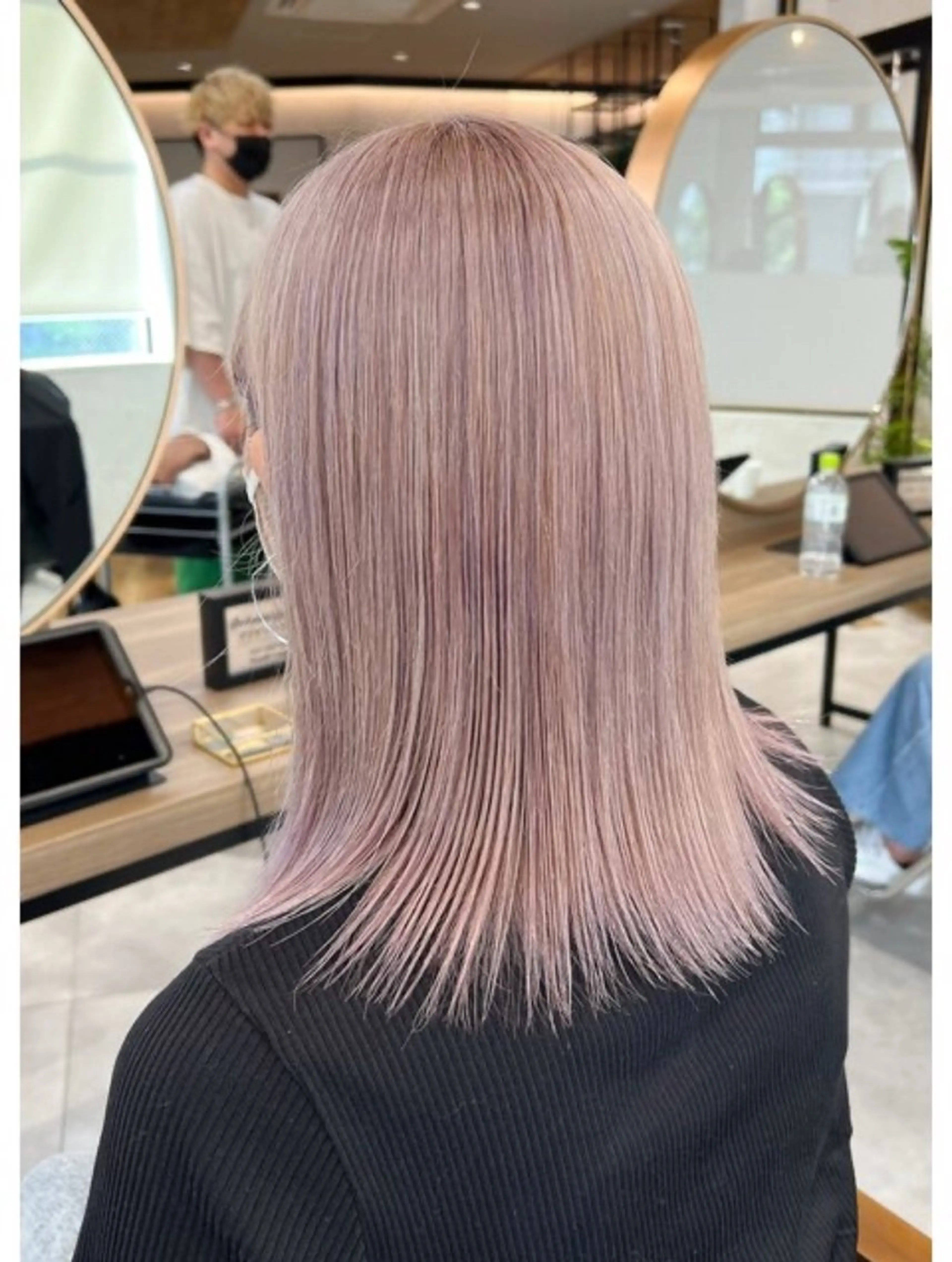 《minimo限定》2~3cmリタッチブリーチ➕ケアカラー➕N.4stepトリートメント  ⚠️補足欄必読の写真