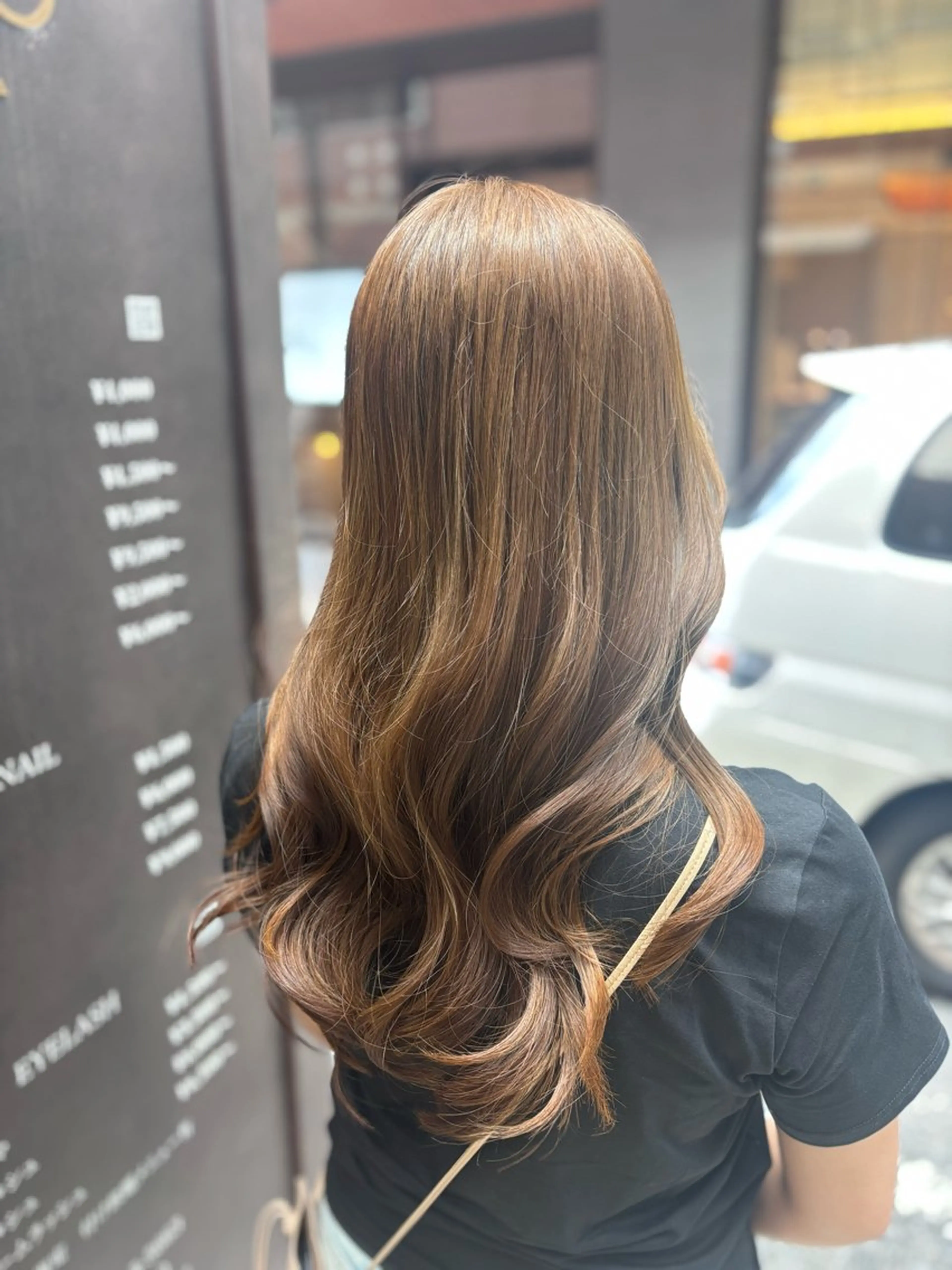 ロング トリートメント ヘアカラー トリートメント 中野まな /elto四条烏丸店のヘアスタイル