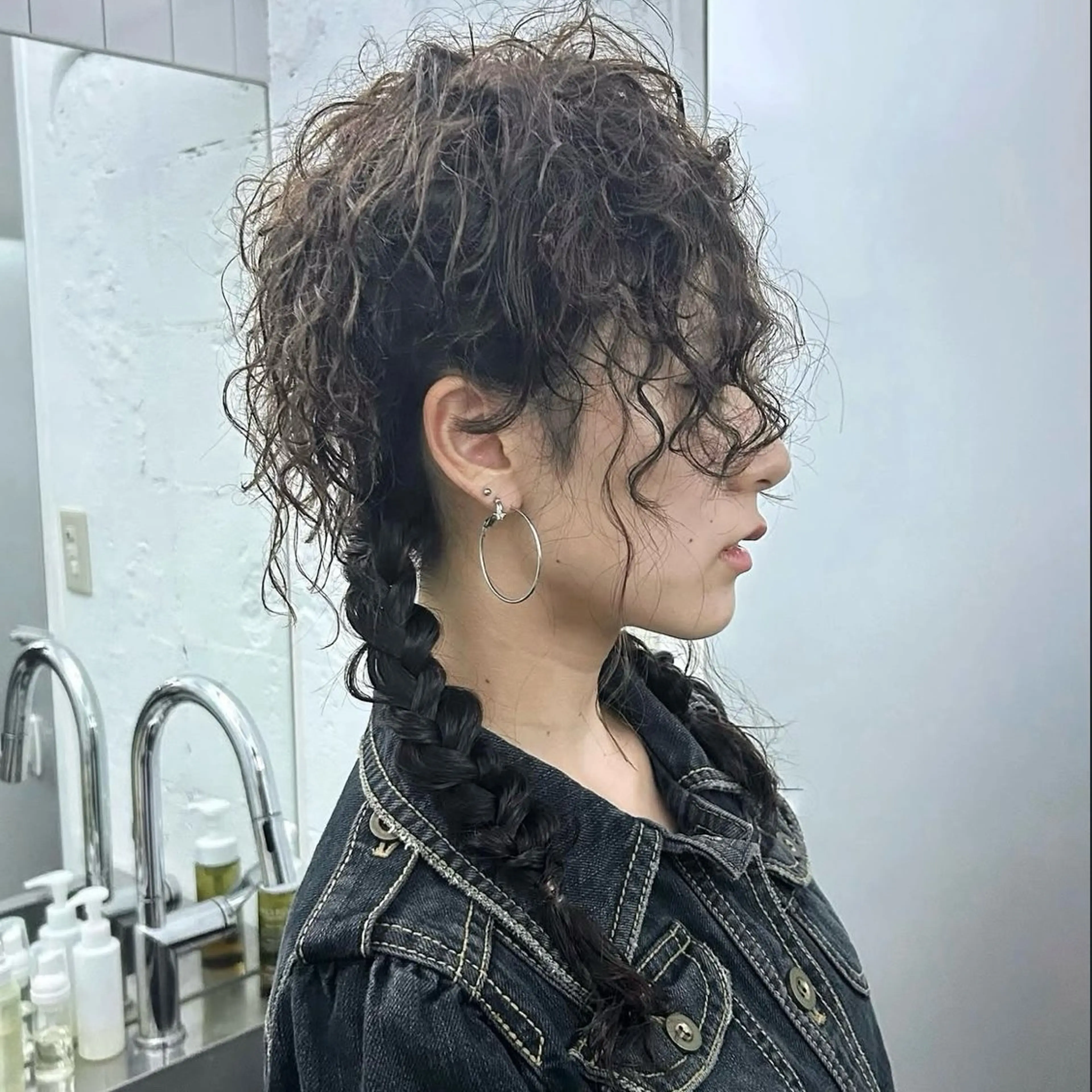 カラー ユメナ ̖́-のヘアスタイル