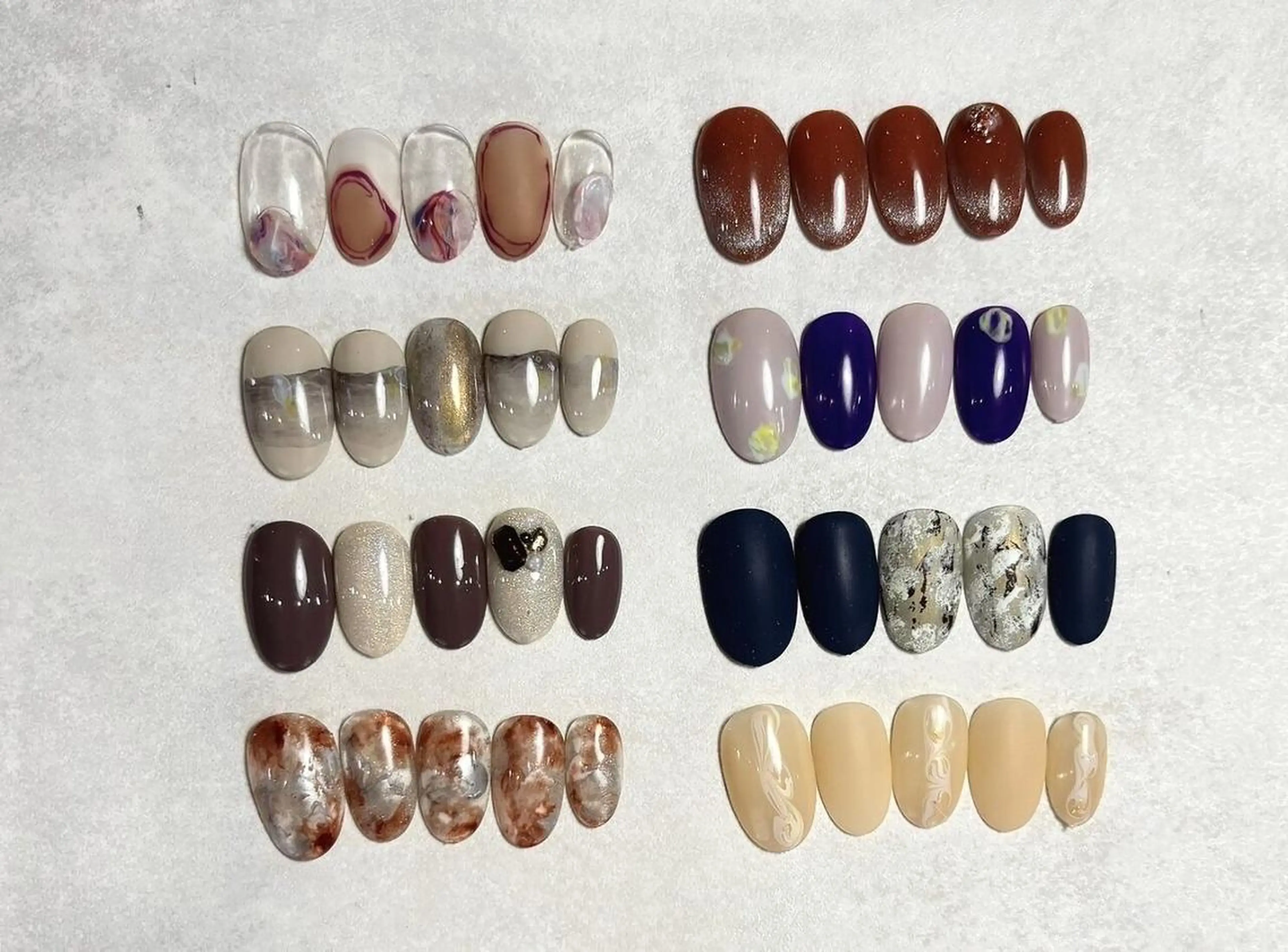 ネイル ハンドネイル Salute本店 🦋仲原里佳のネイルデザイン