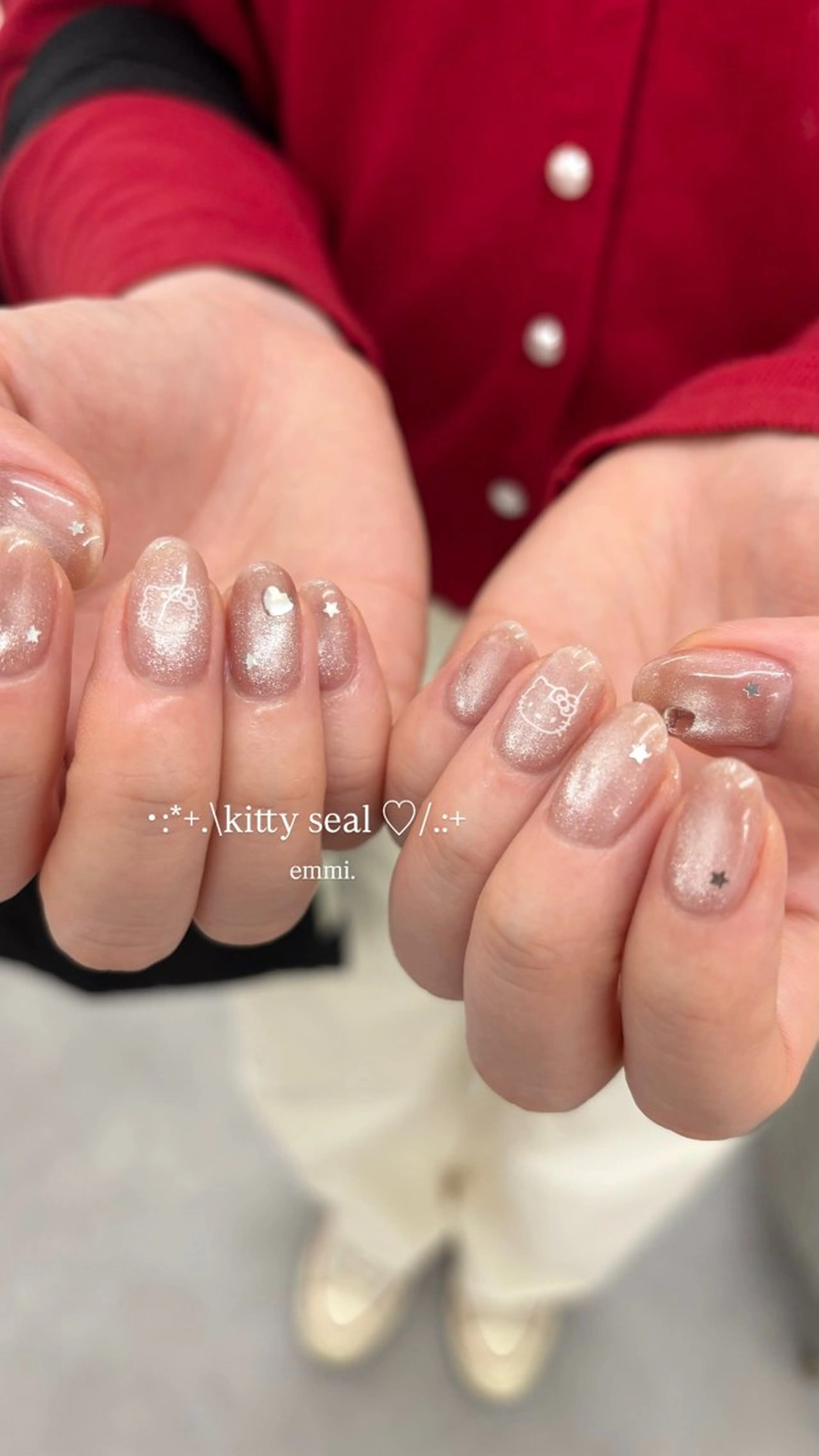 ネイル ハンドネイル GO TODAY SHAiRE SALON 表参道colore店所属・emmi nailのネイルデザイン