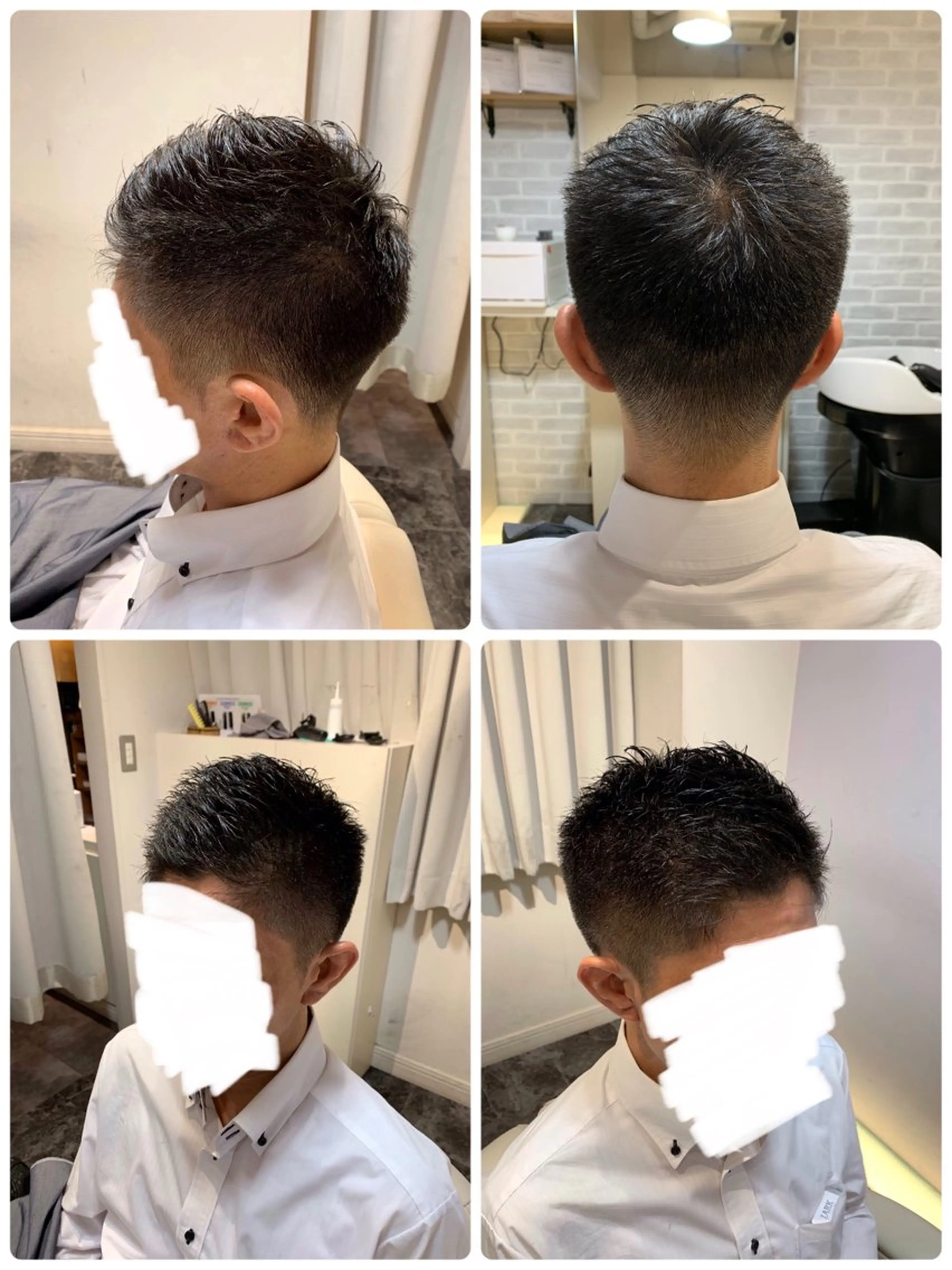 ショート パーマ メンズ メンズパーマ カット パーマ LAVIE NEW STANDARD BARBER 秋葉原/神田店所属・LAVIE 秋葉原店のヘアスタイル