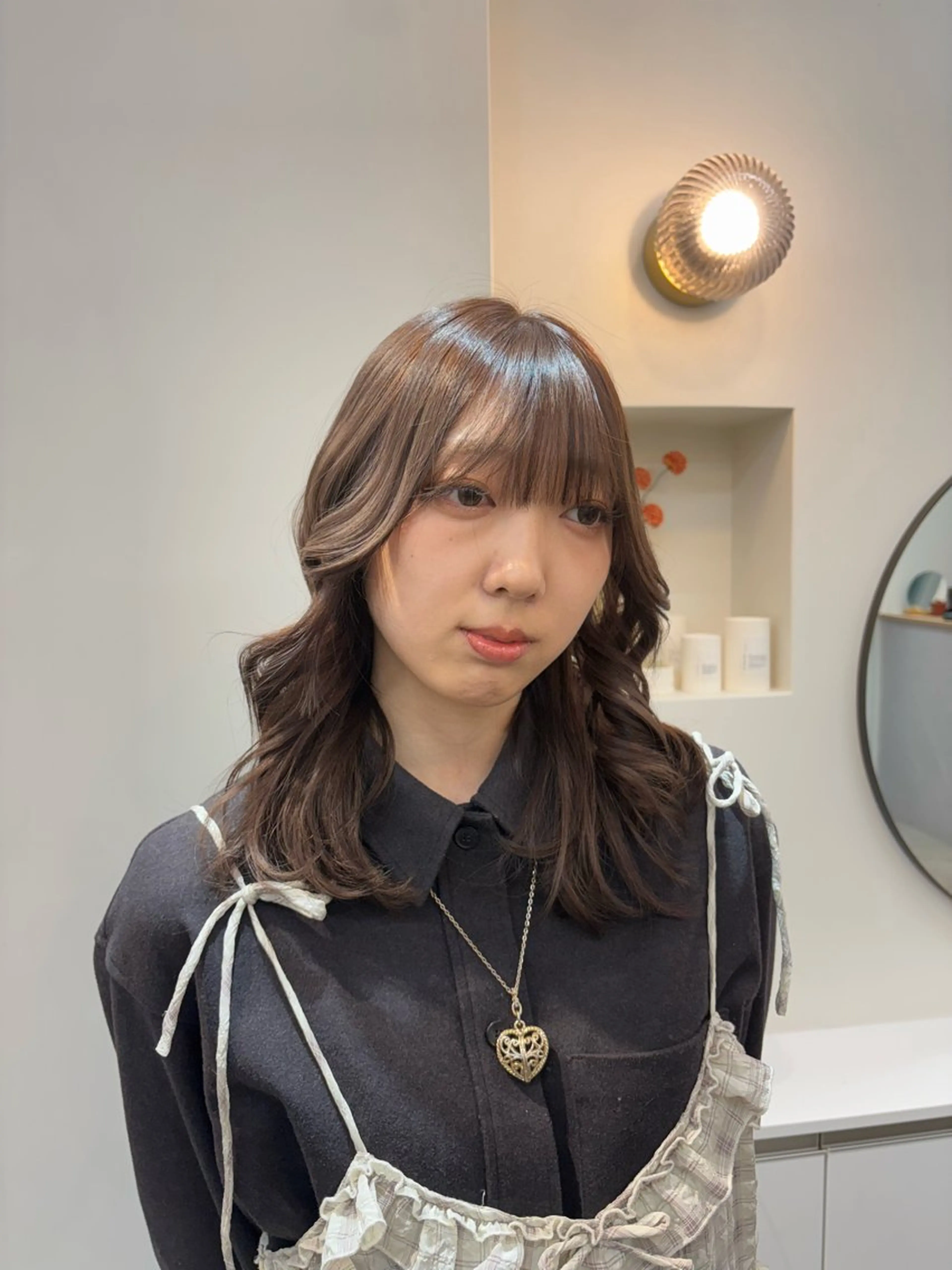 ミディアム カラー 【혁명】さら/사라: Korean🍀のヘアスタイル