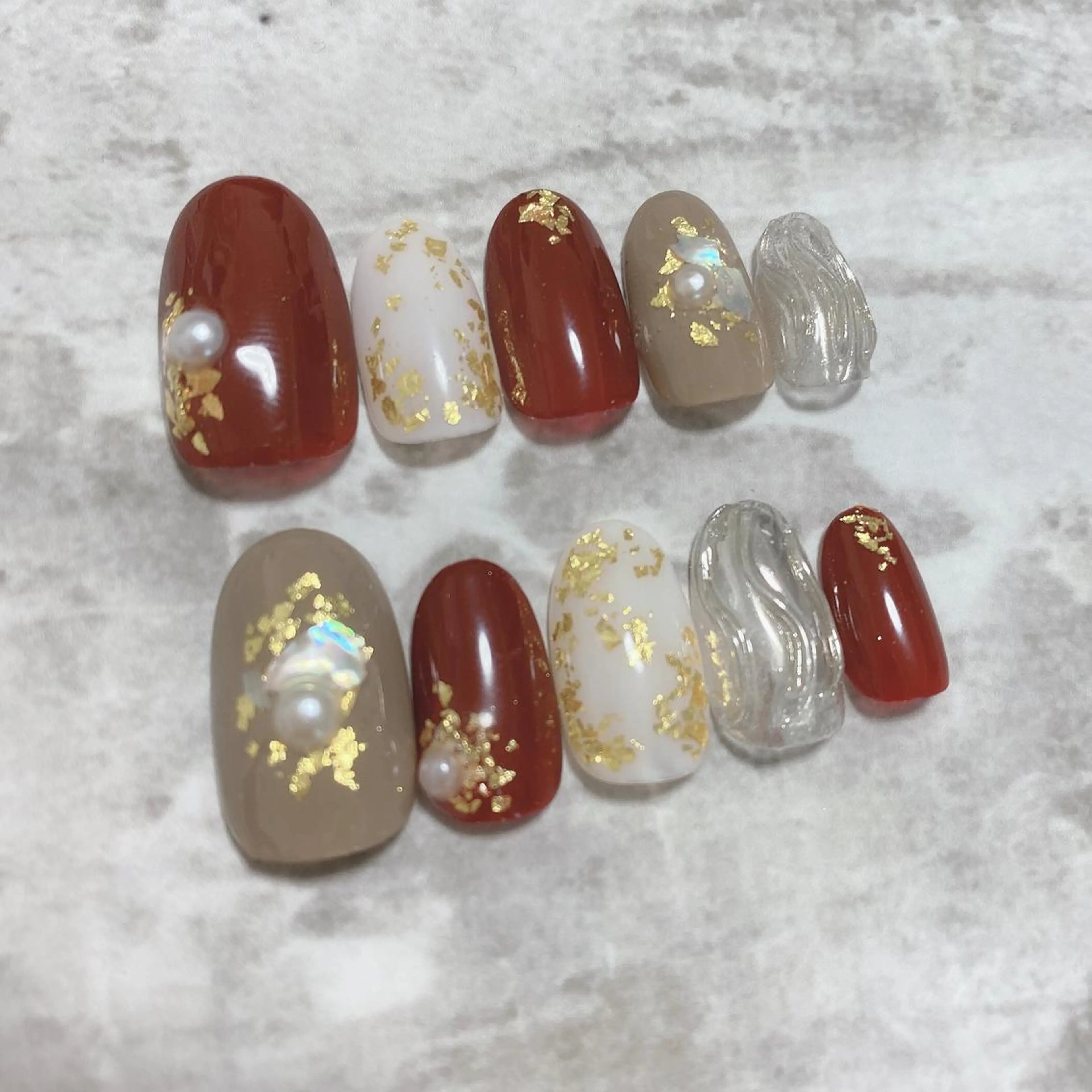 ネイル ハンドネイル 吉岡 裕子のネイルデザイン