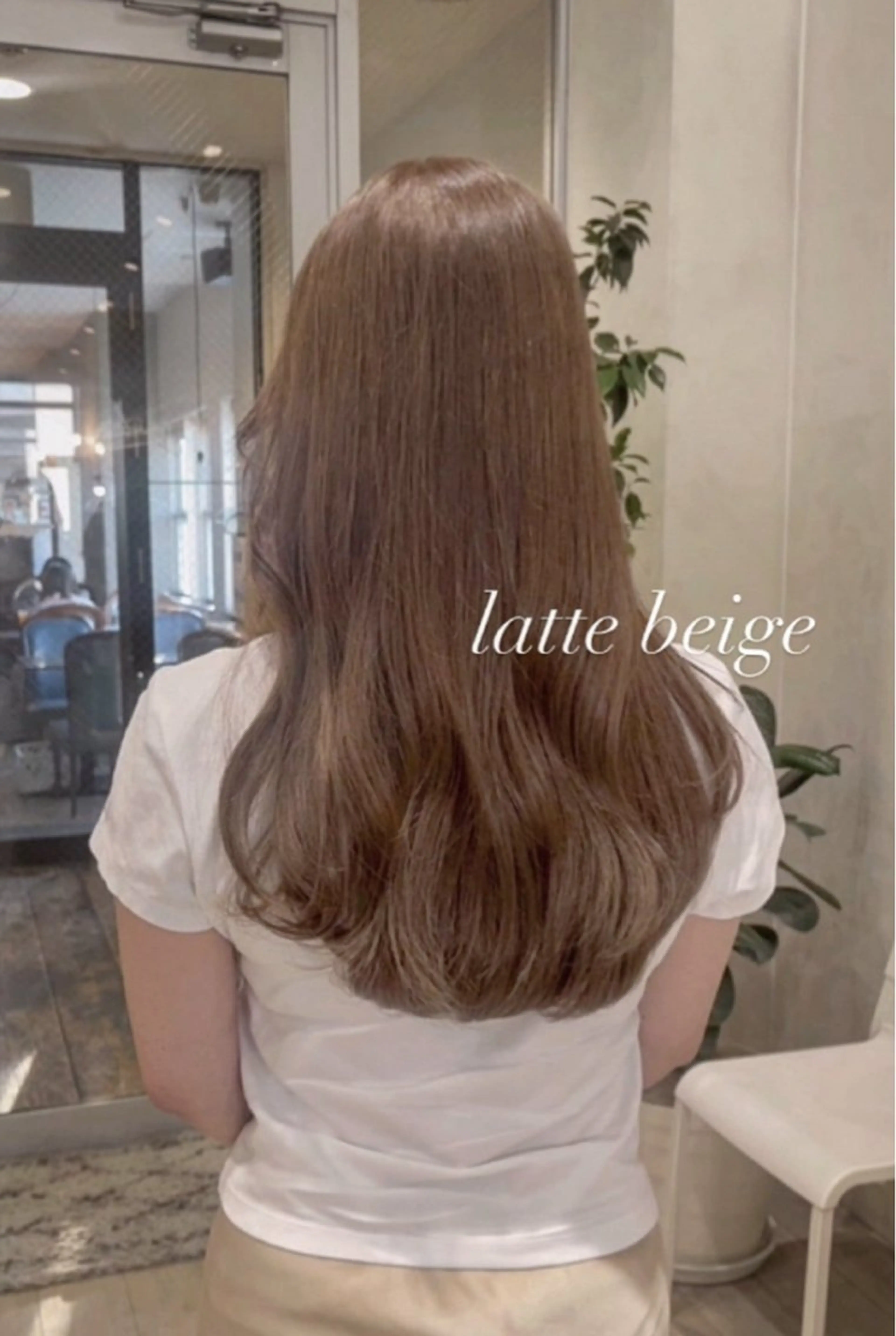 ロング カラー ヘアカラー トリートメント nakahara madokaのヘアスタイル