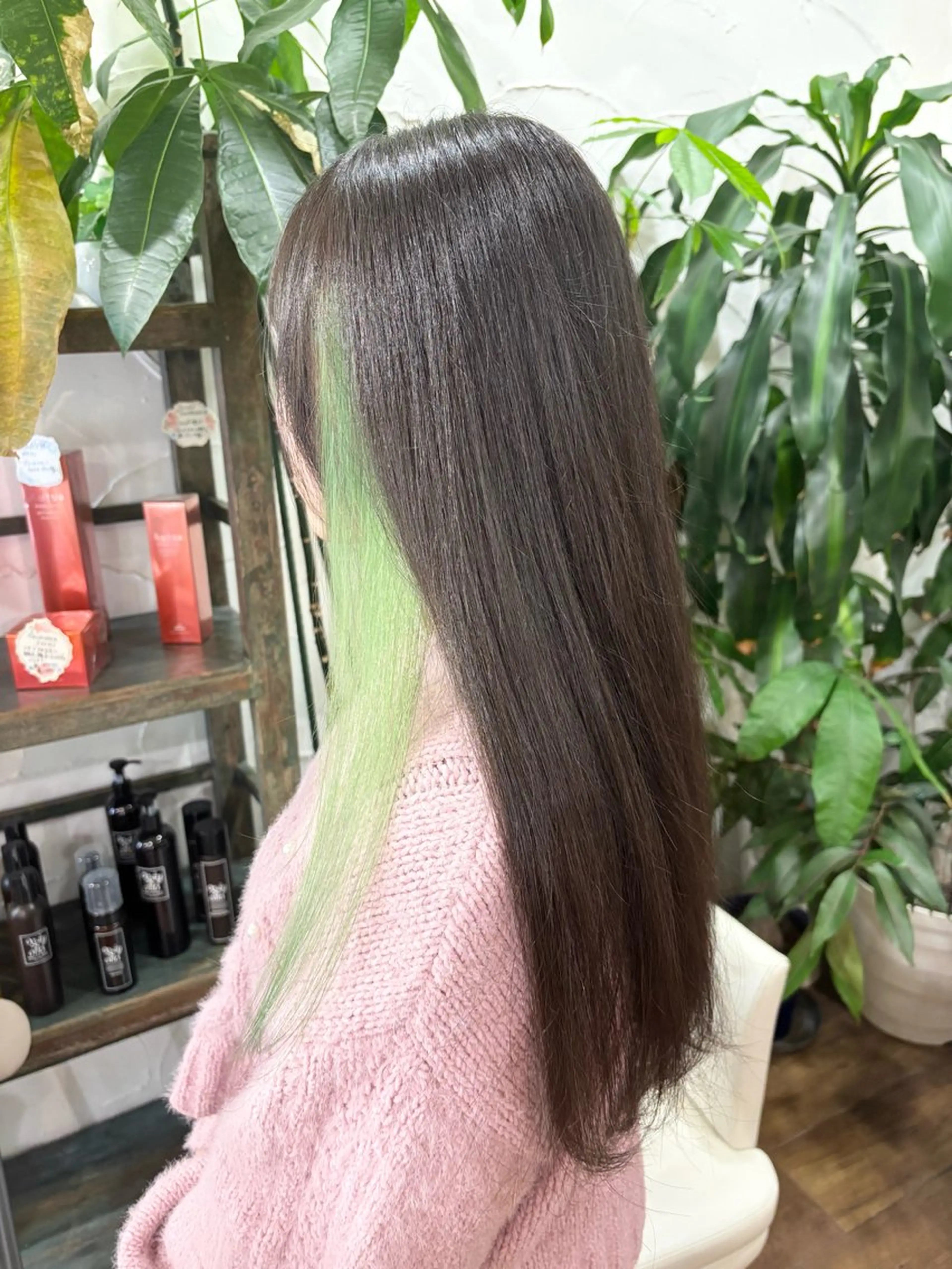 ロング ヘアカラー トリートメント ヘッドスパ ブリーチ特化/透明感 カラー森山陽向のヘアスタイル