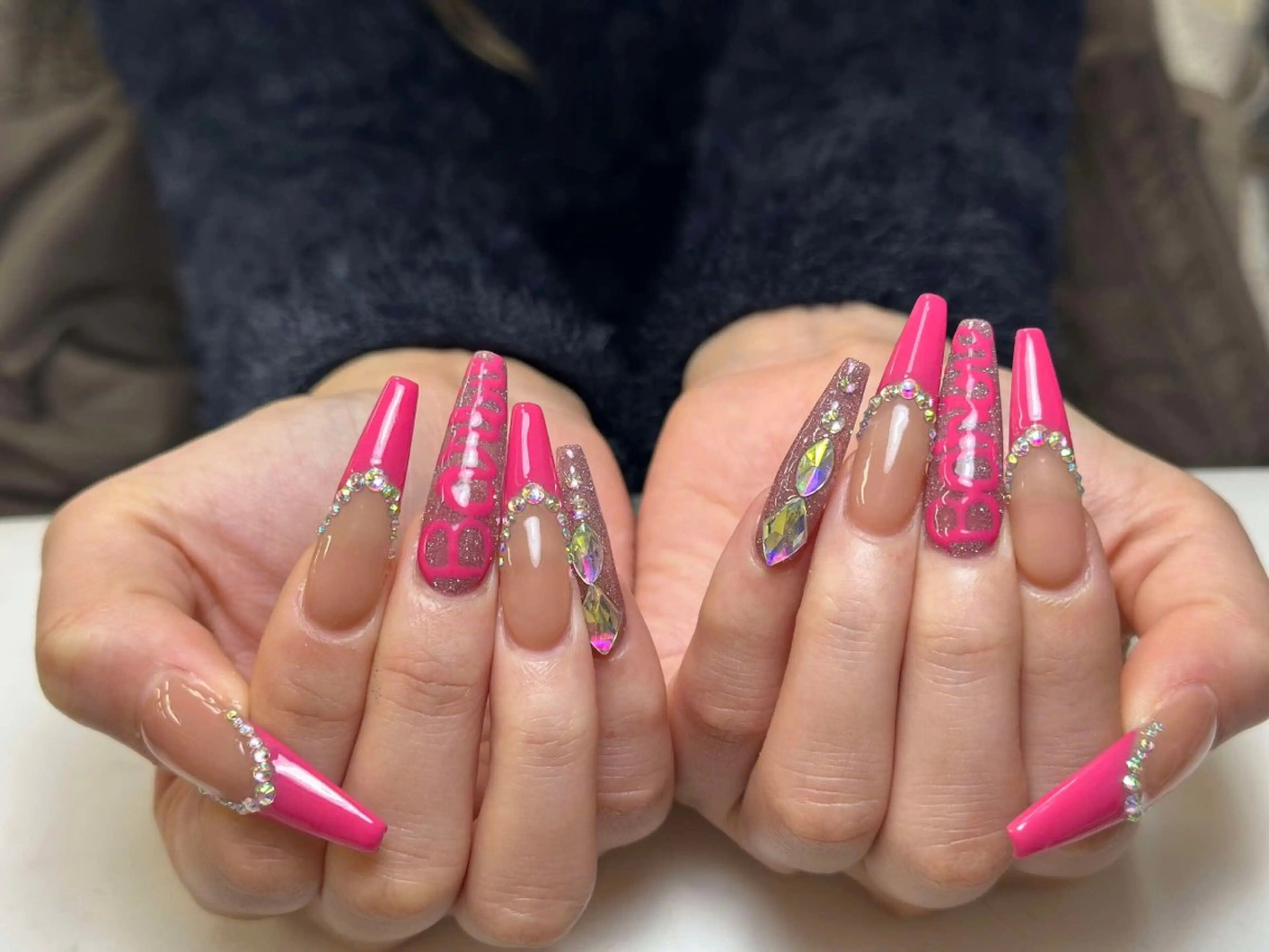 ネイル アートネイル フレンチネイル ジェルネイル ニュアンスネイル オフィスネイル ハンドネイル Jenn Nail Shinokuboのネイルデザイン