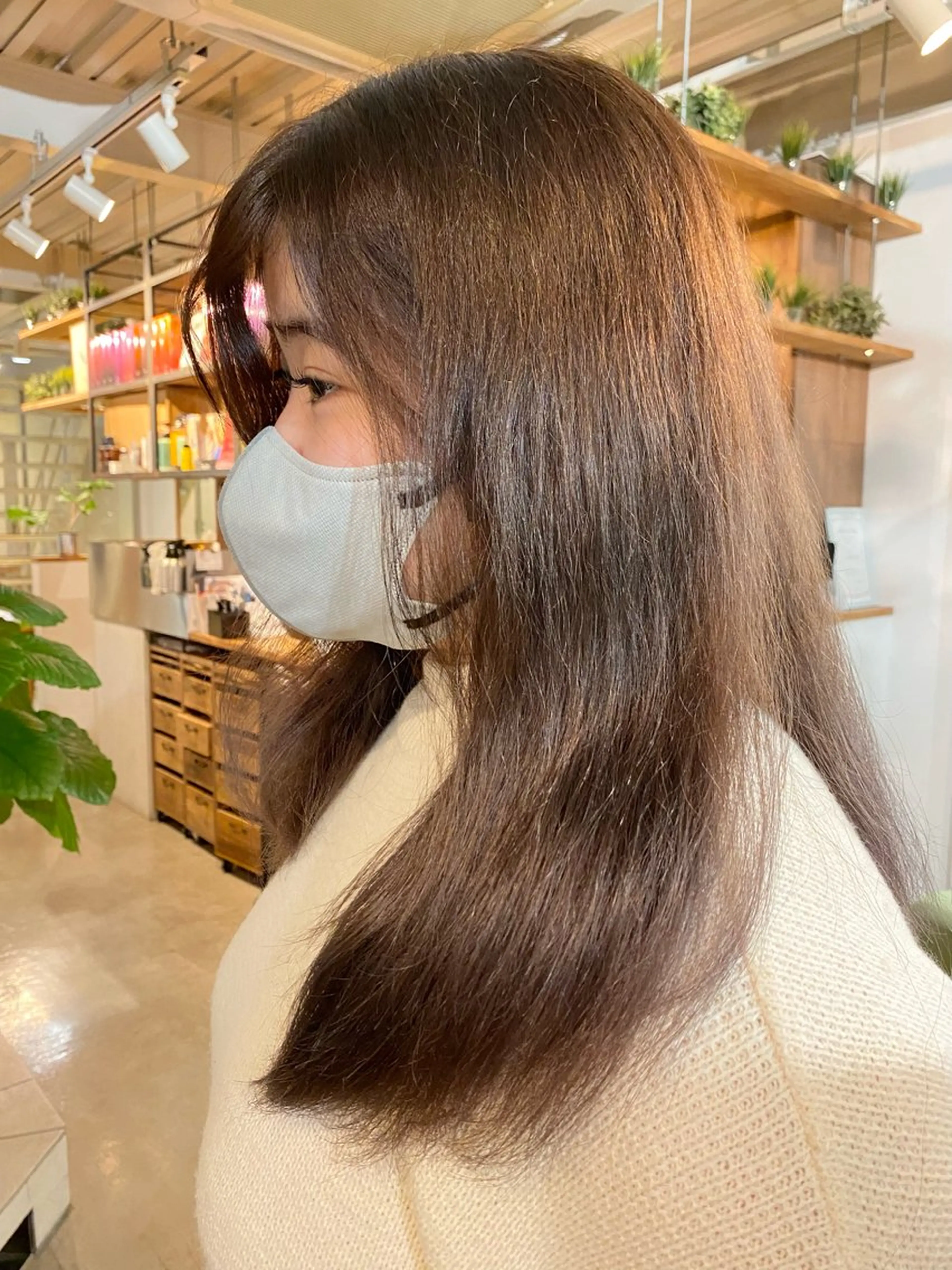 ロング カラー faith hair apros.所属・白上 愛佳のヘアスタイル