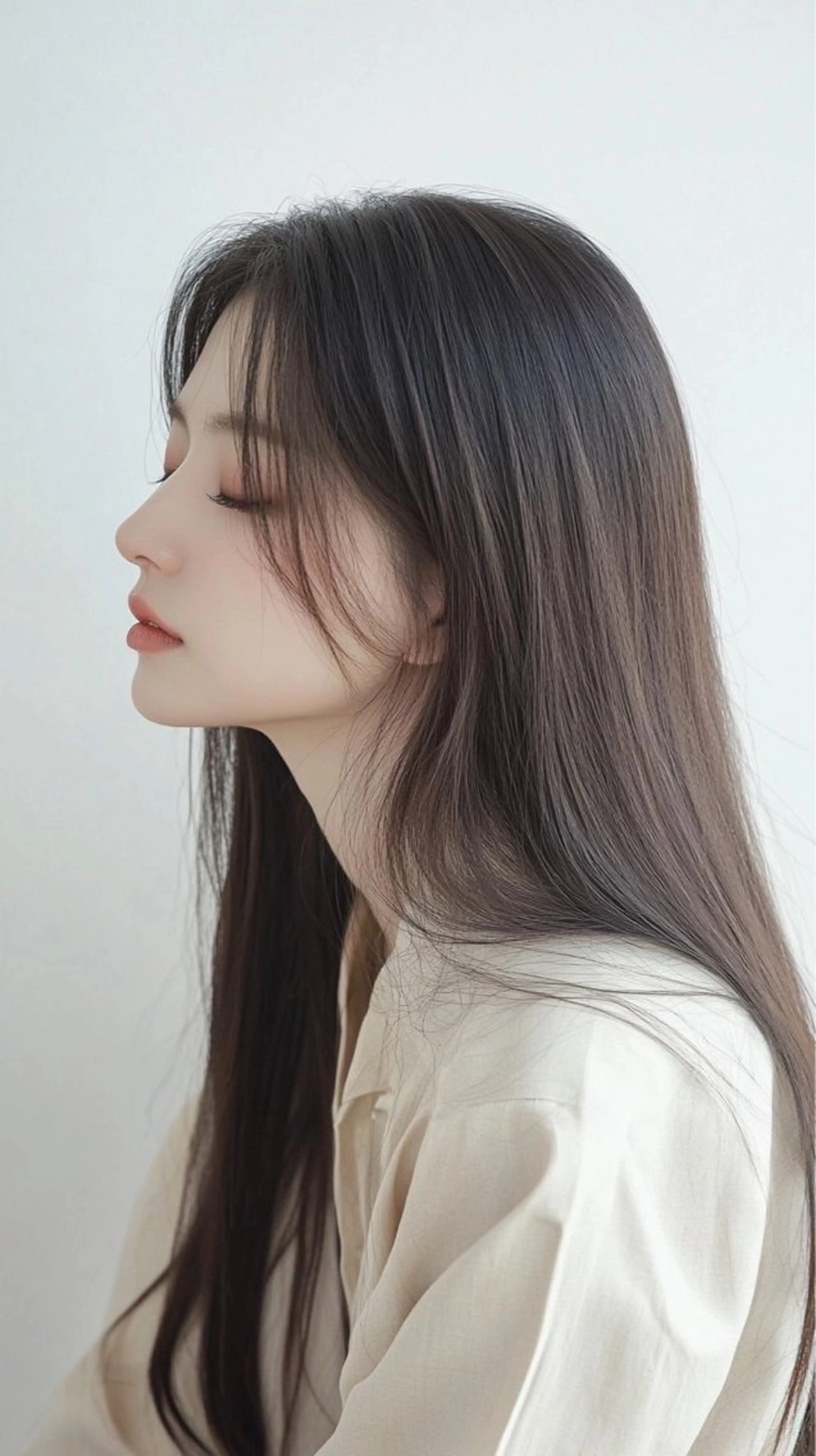 ロング MIO 顔周りレイヤー🌟のヘアスタイル