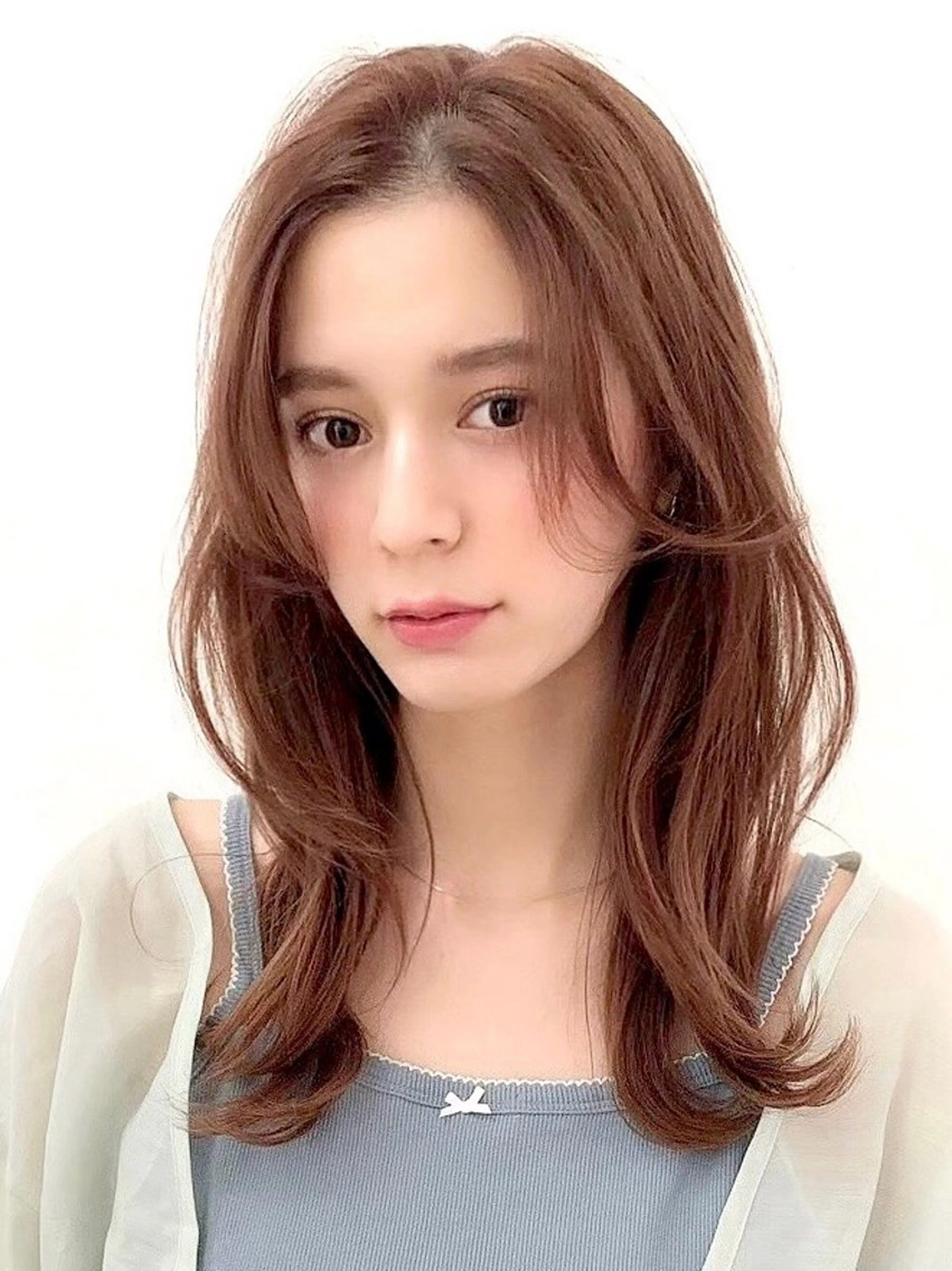 セミロング カラー JYUNESU  銀座所属・❕縮毛矯正モデル 募集中❕nanaのヘアスタイル