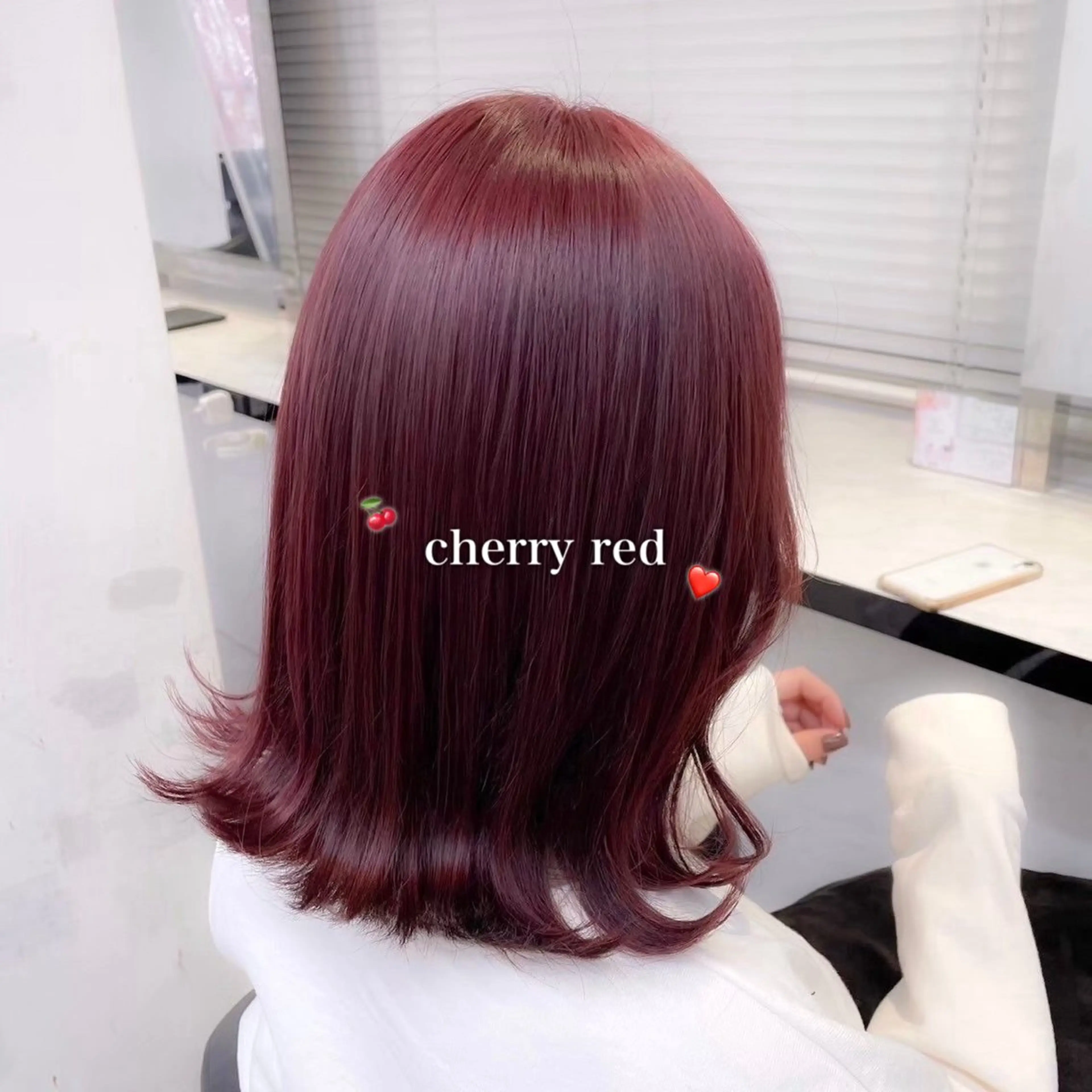 ミディアム カラー 韓国っぽ♡寒色/暗髪 🫧MOEKA🦋のヘアスタイル