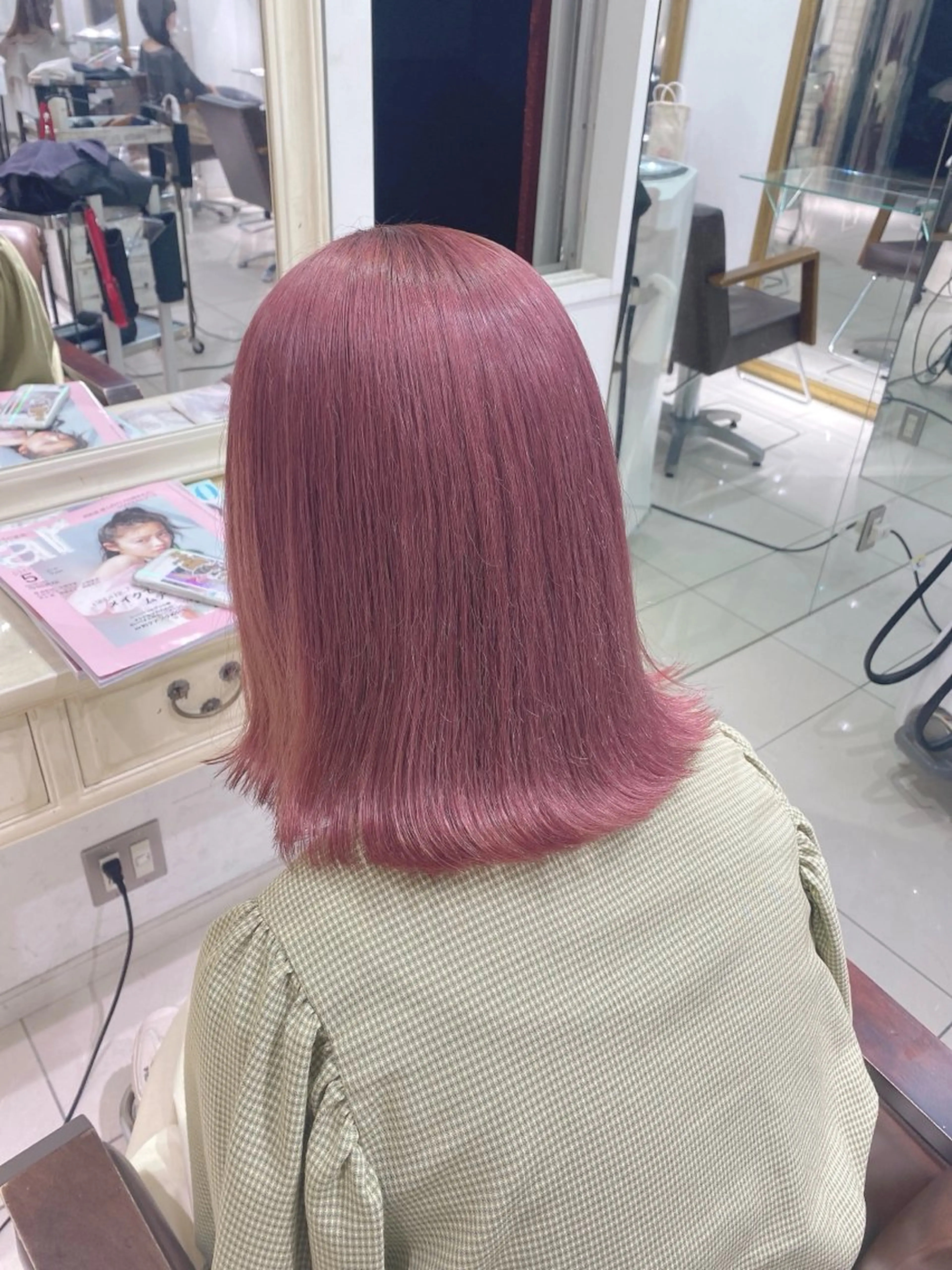 ミディアム 🩶透明感カラー/ うる艶/nanakoのヘアスタイル