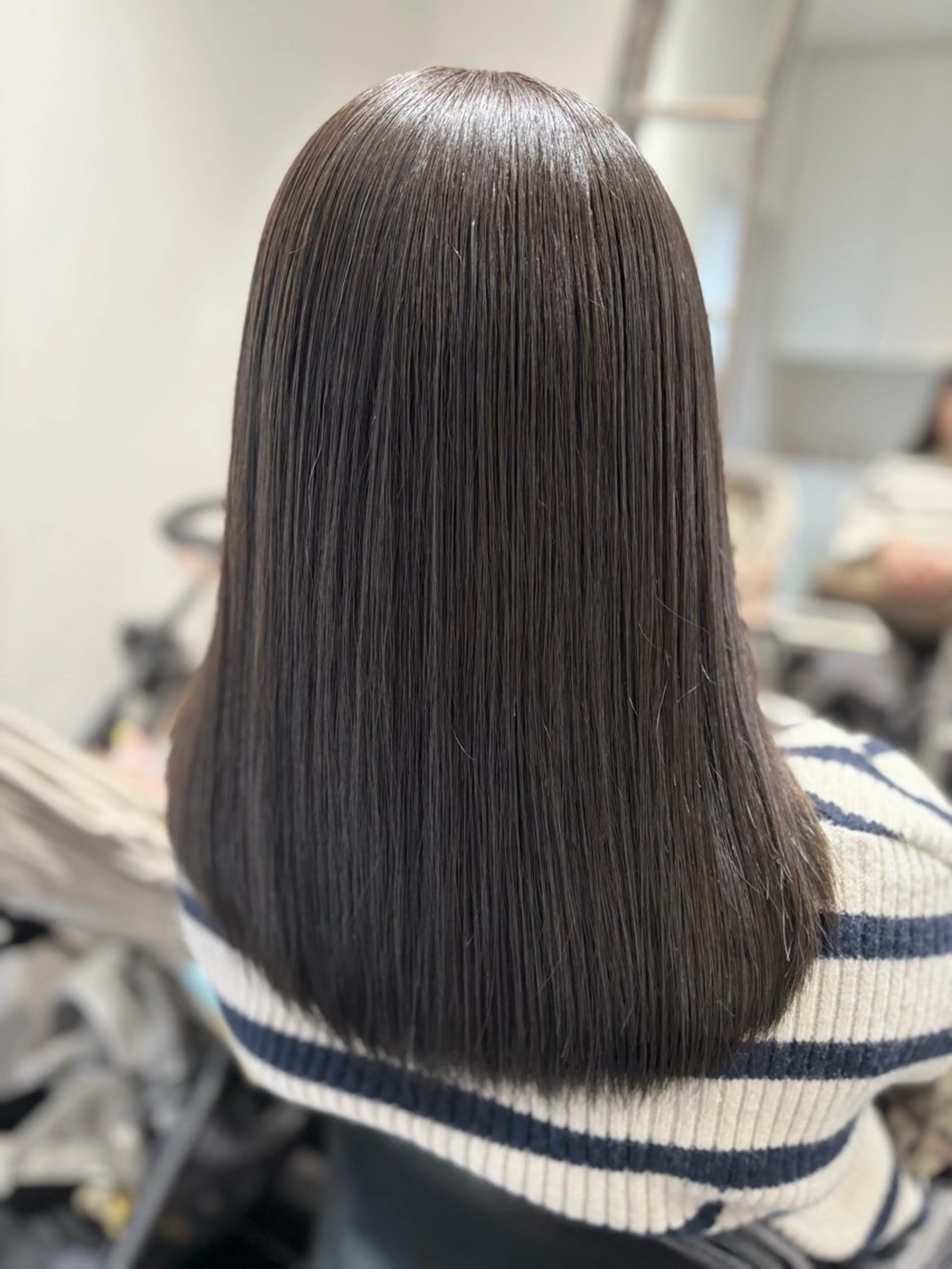 ミディアム カラー アッシュ ベージュカラー ヘアカラー ducha所属・DUCHA Tomida naoのヘアスタイル