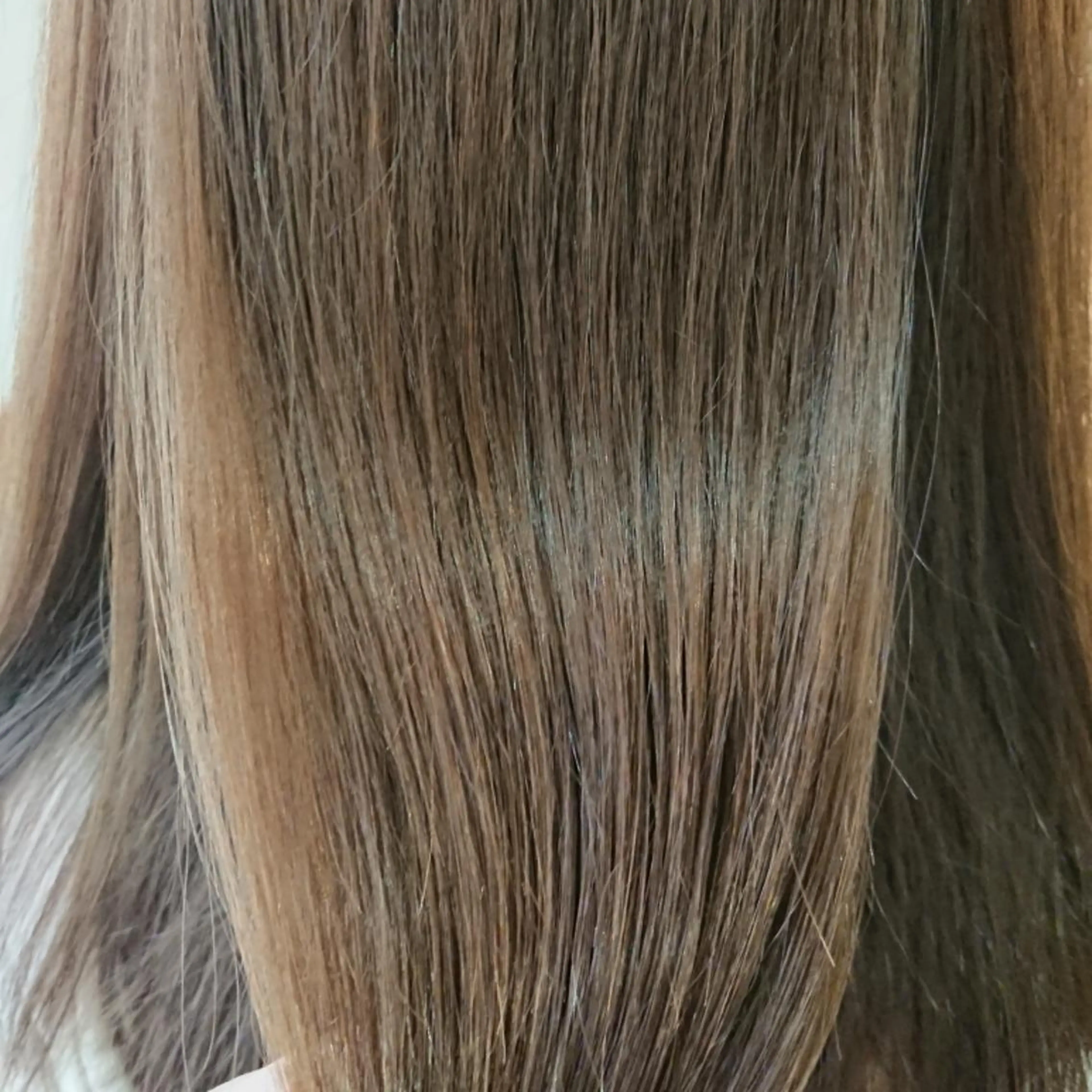 セミロング 髪質改善 縮毛矯正 crea   芦田 武栄のヘアスタイル