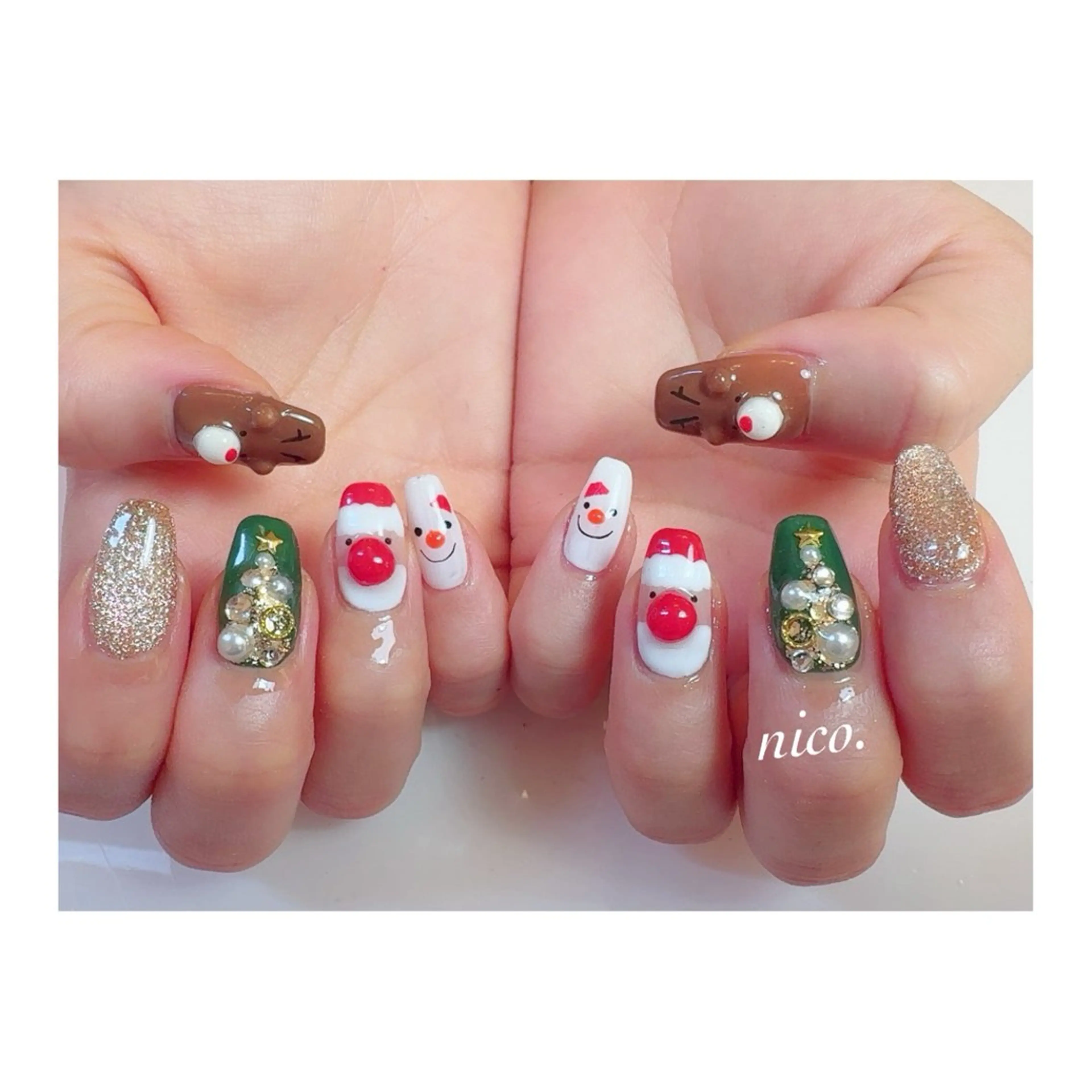 ネイル ハンドネイル フットネイル nailsalon nico.のネイルデザイン