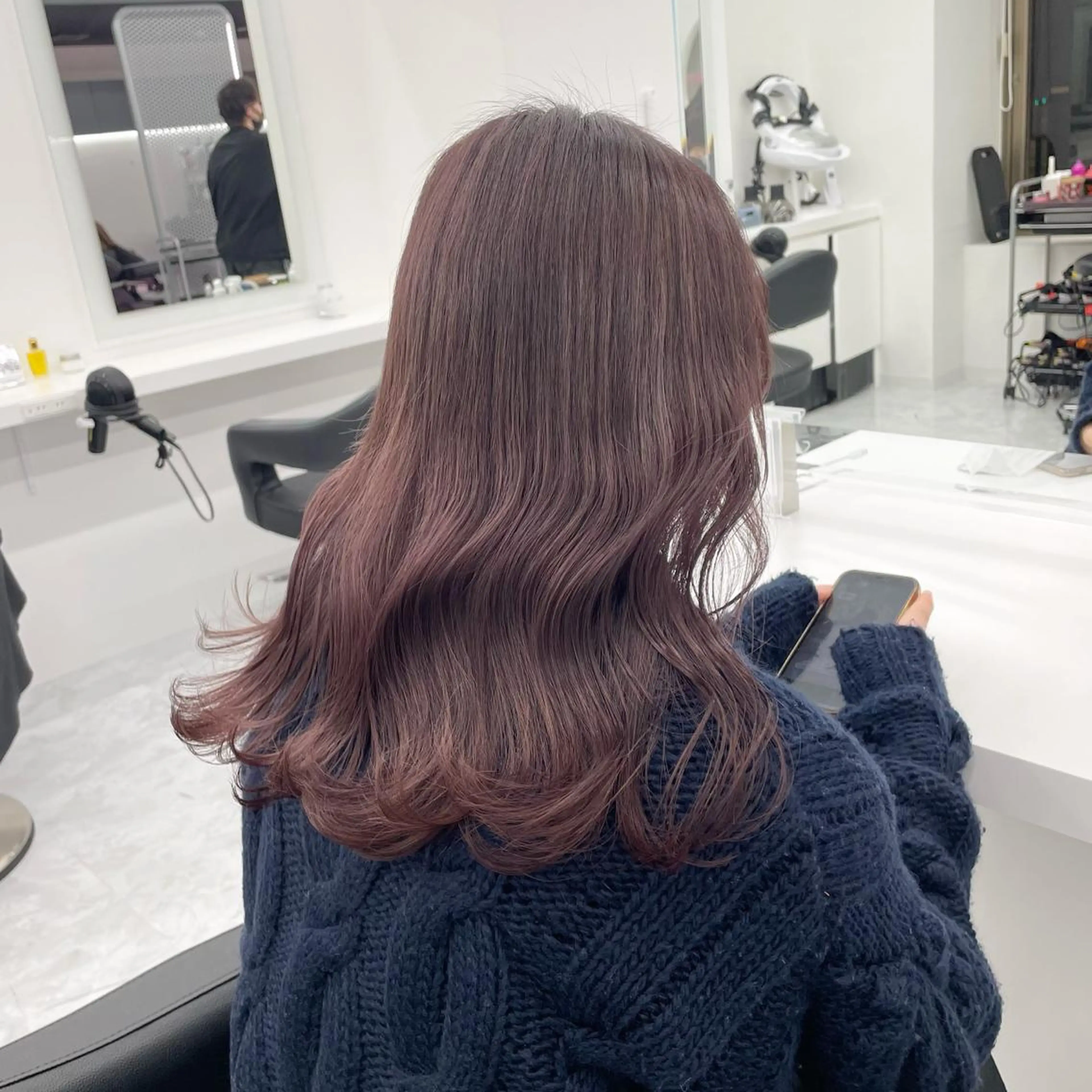 ミディアム 🤍韓国トレンド ヘア🤍miku🤍のヘアスタイル