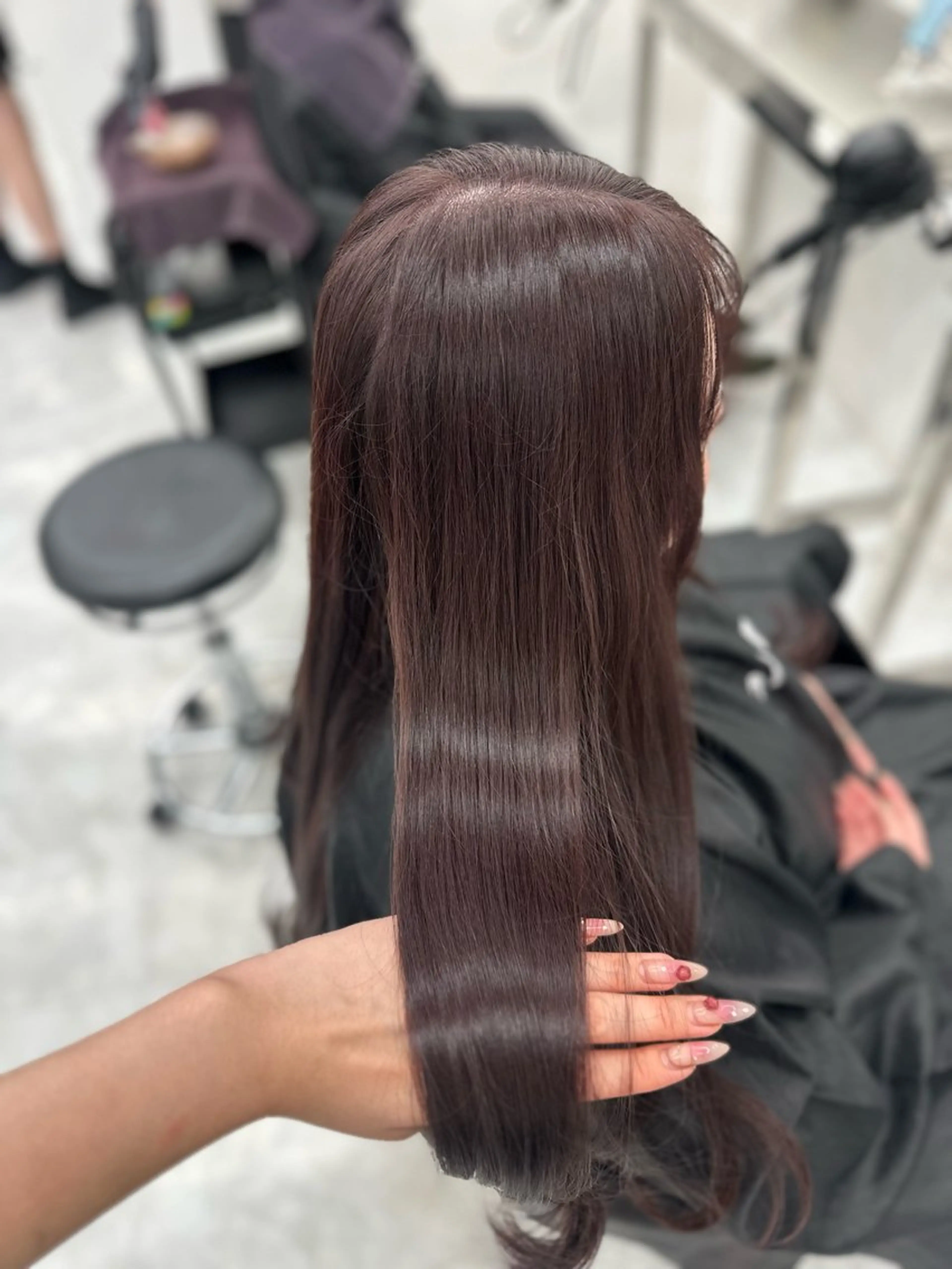 ロング カラー ヘアカラー 上品モテヘア💍🤎 karen💍🤎のヘアスタイル