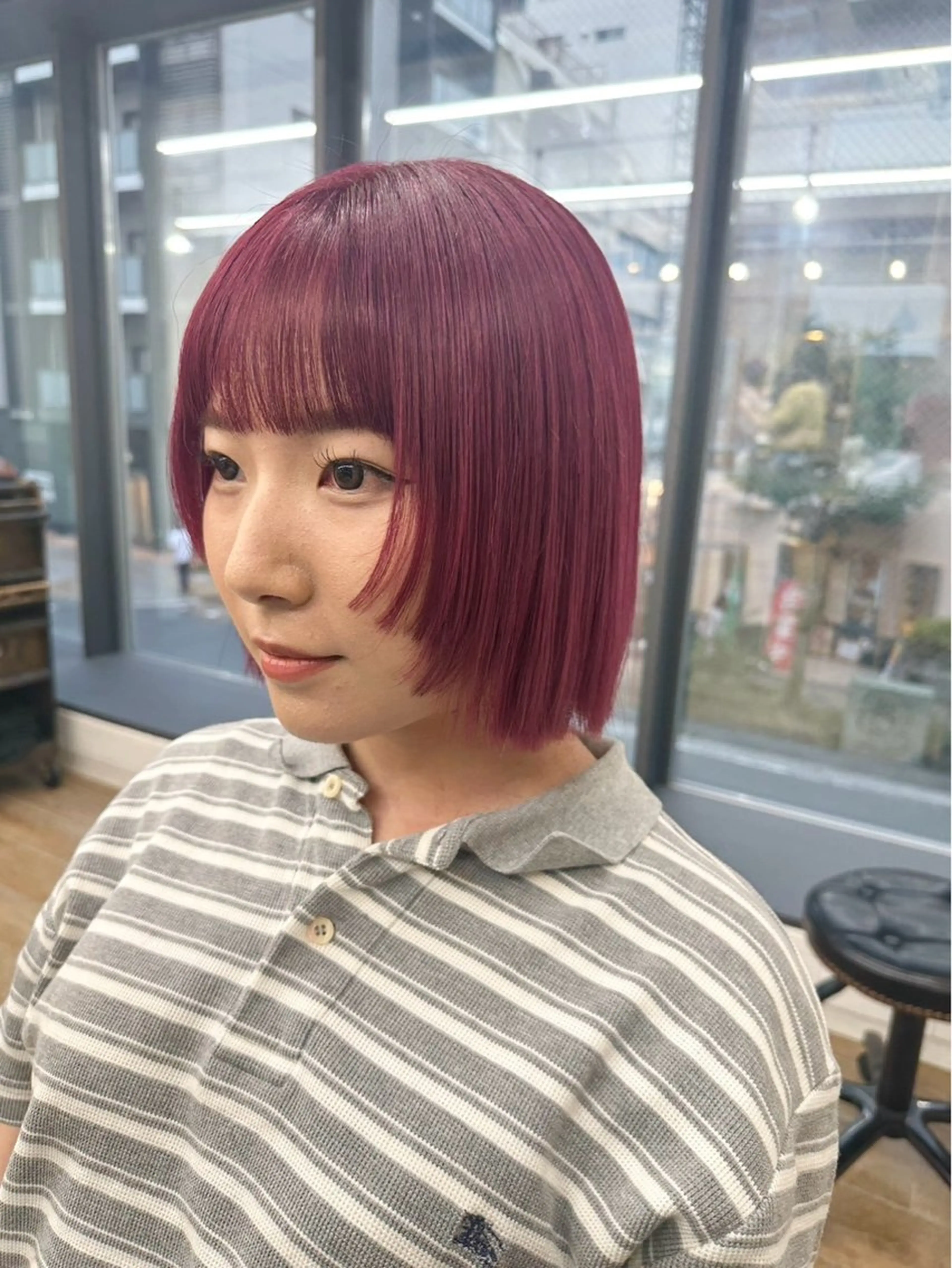 ミディアム カラー 髪質改善カラー🌙 ｃｈｉｎａｒｉのヘアスタイル