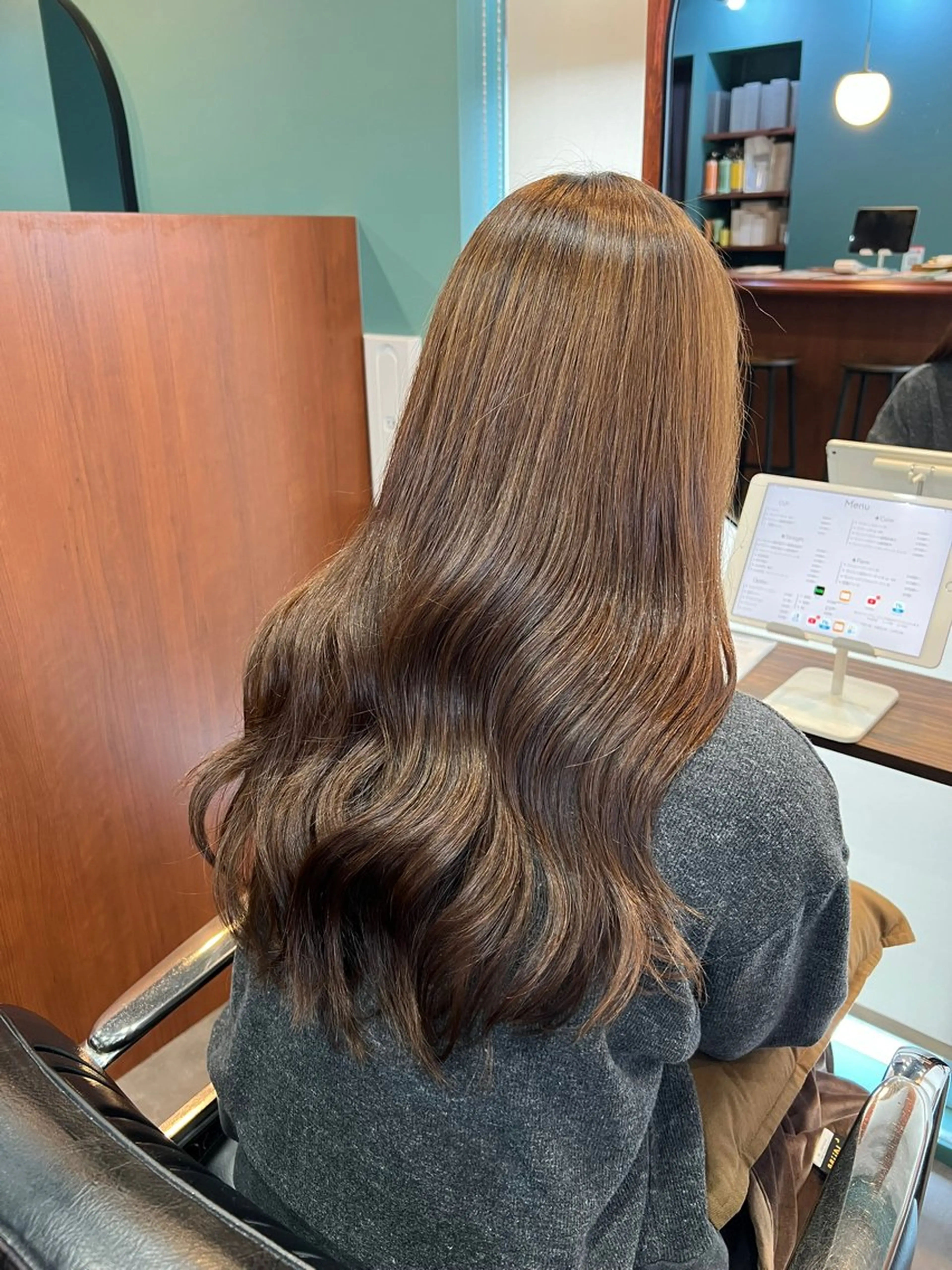 ロング カット ヘアカラー トリートメント studio HEAP 辻堂 髪質改善サロン所属・美髪矯正/髪質改善 🌼 原田 愛弓のヘアスタイル