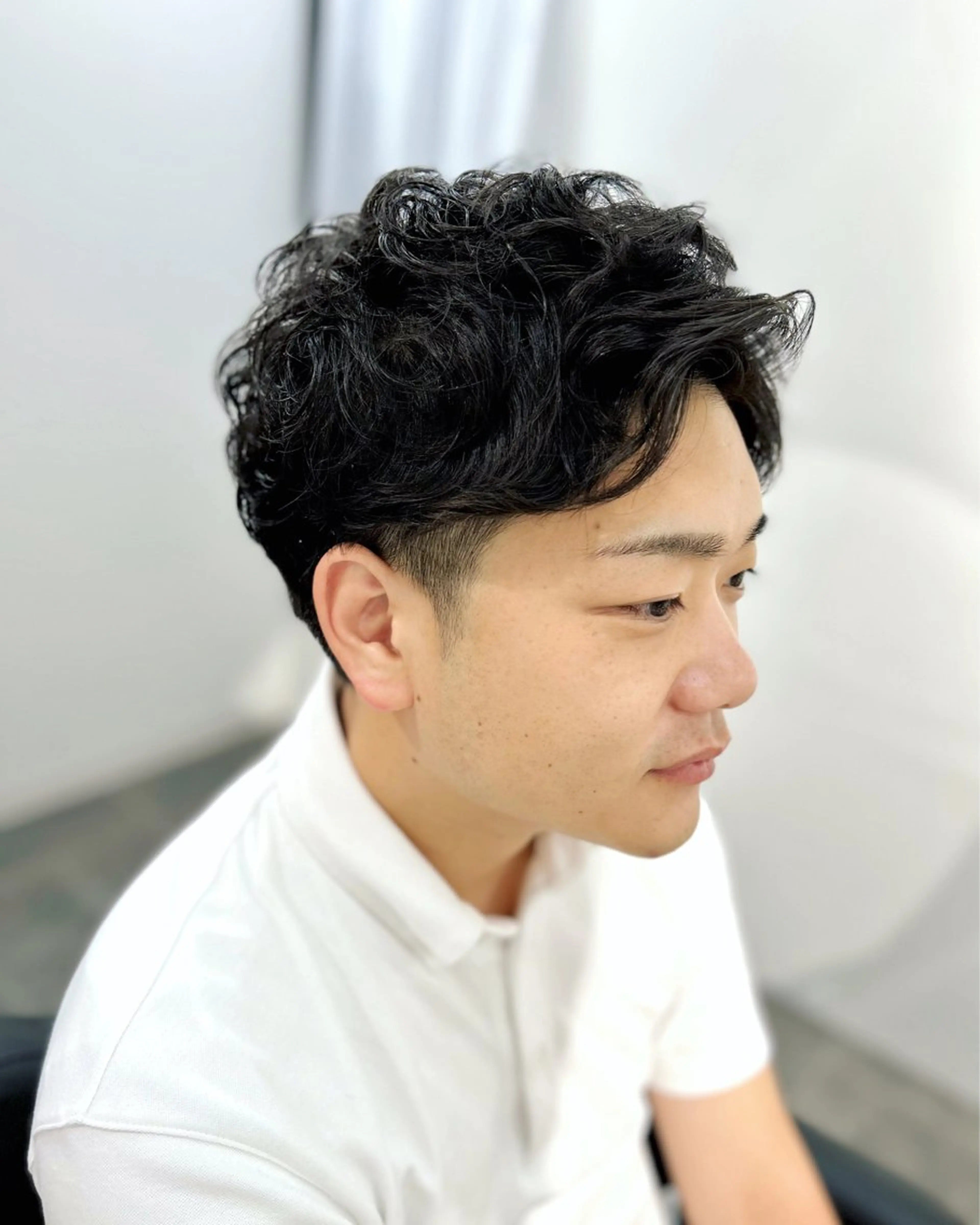 パーマ メンズ メンズショート スパイキーショート カット パーマ CHELSEA  梅田所属・OKADA/メンズ /カット/眉/縮毛のヘアスタイル