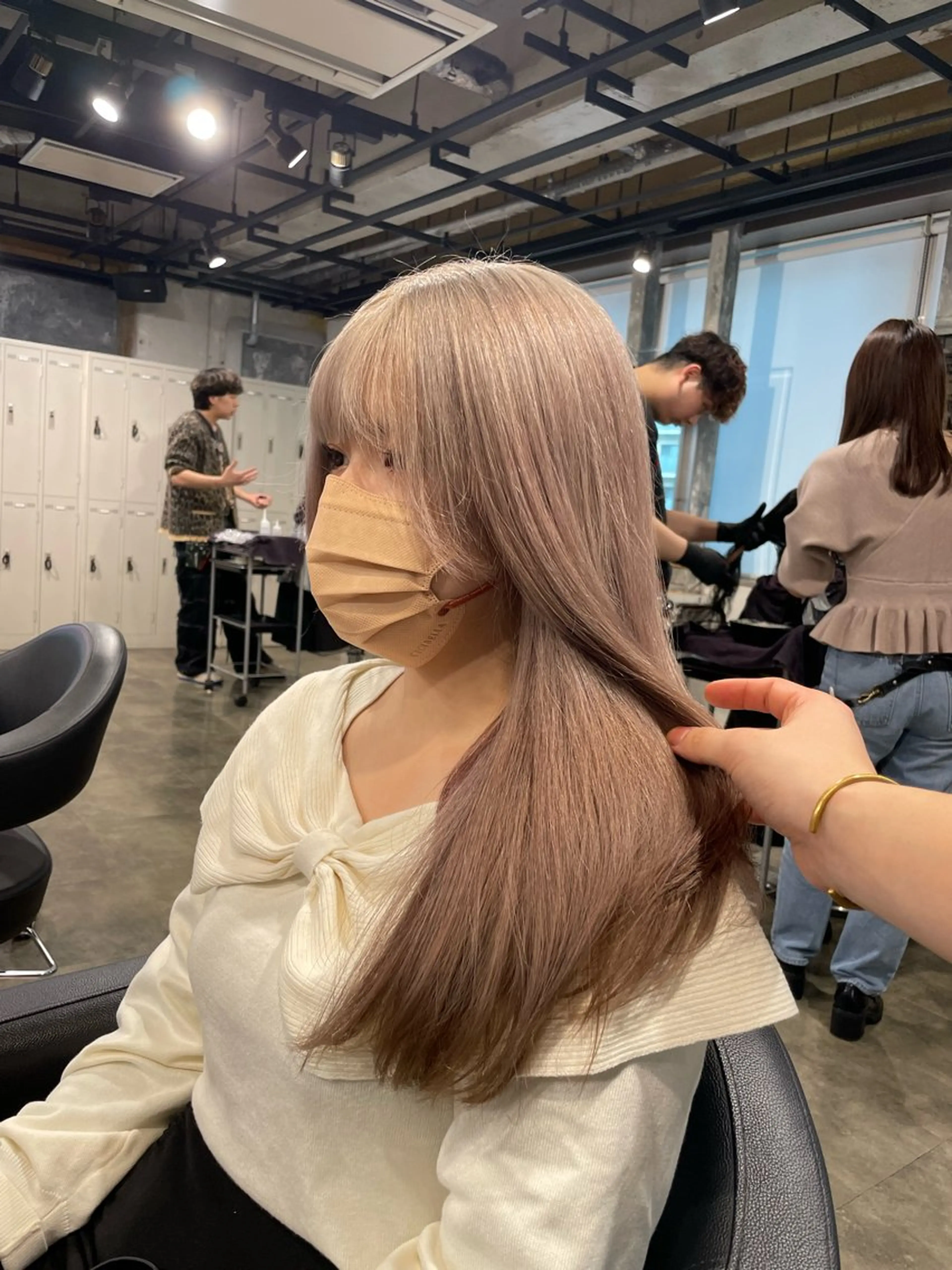 カラー 海外トレンドヘア🤍 sumireのヘアスタイル