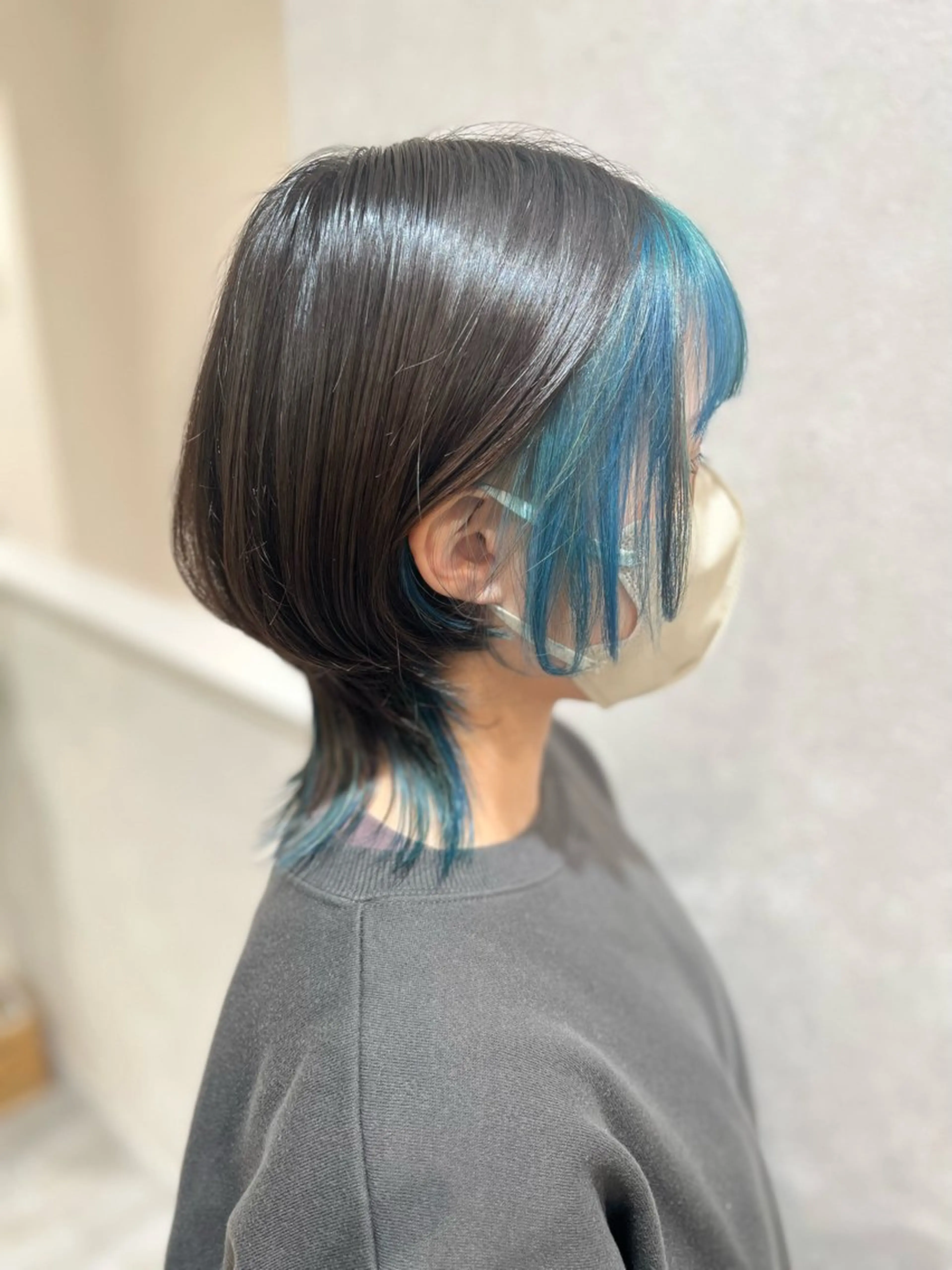 🍬控えめデザイン🍬カット＋インナーブリーチ＋髪質改善カラーの写真