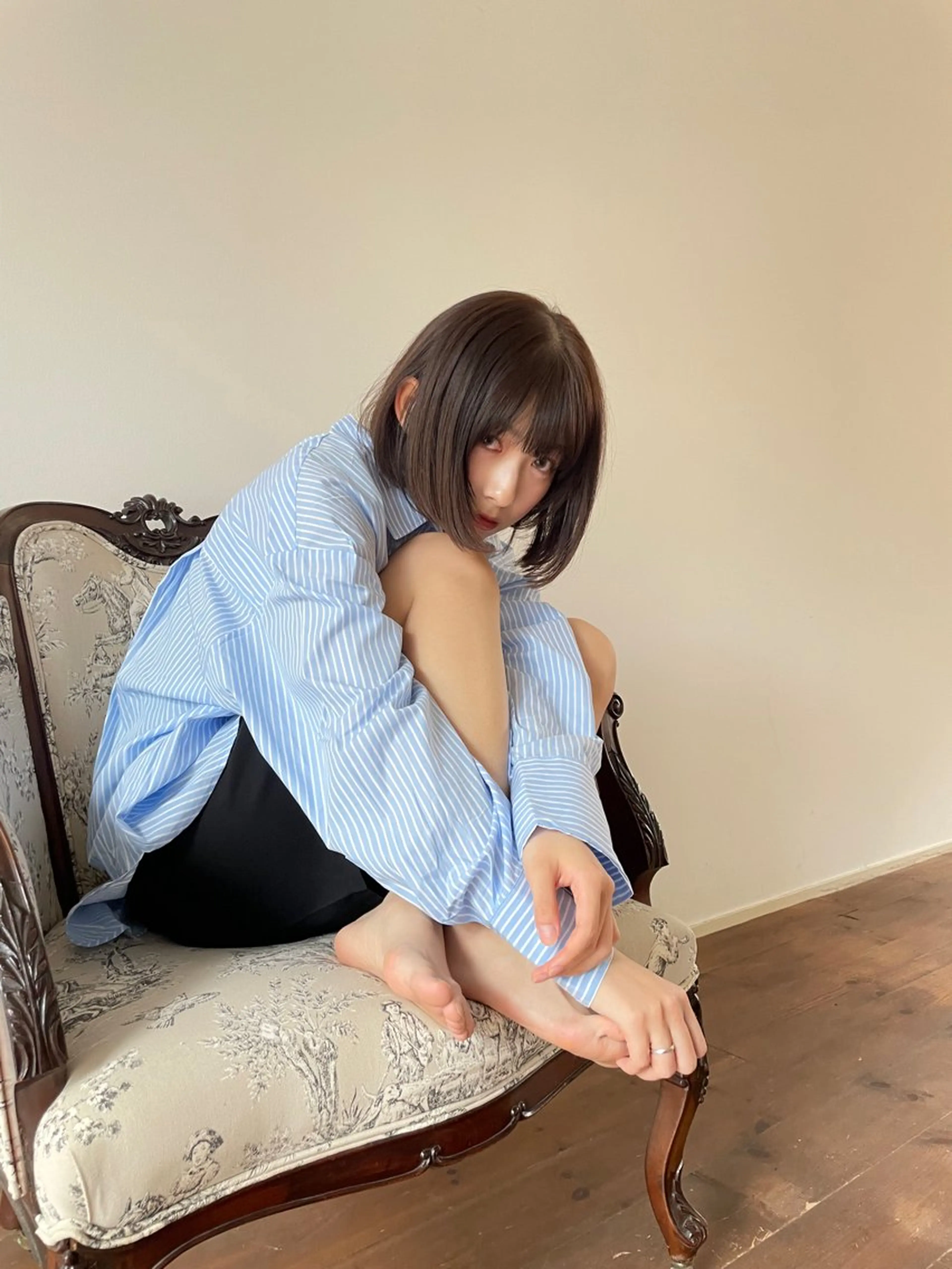 ショート カラー ヘアカラー トリートメント レディースカット🎀 NANAHAのヘアスタイル