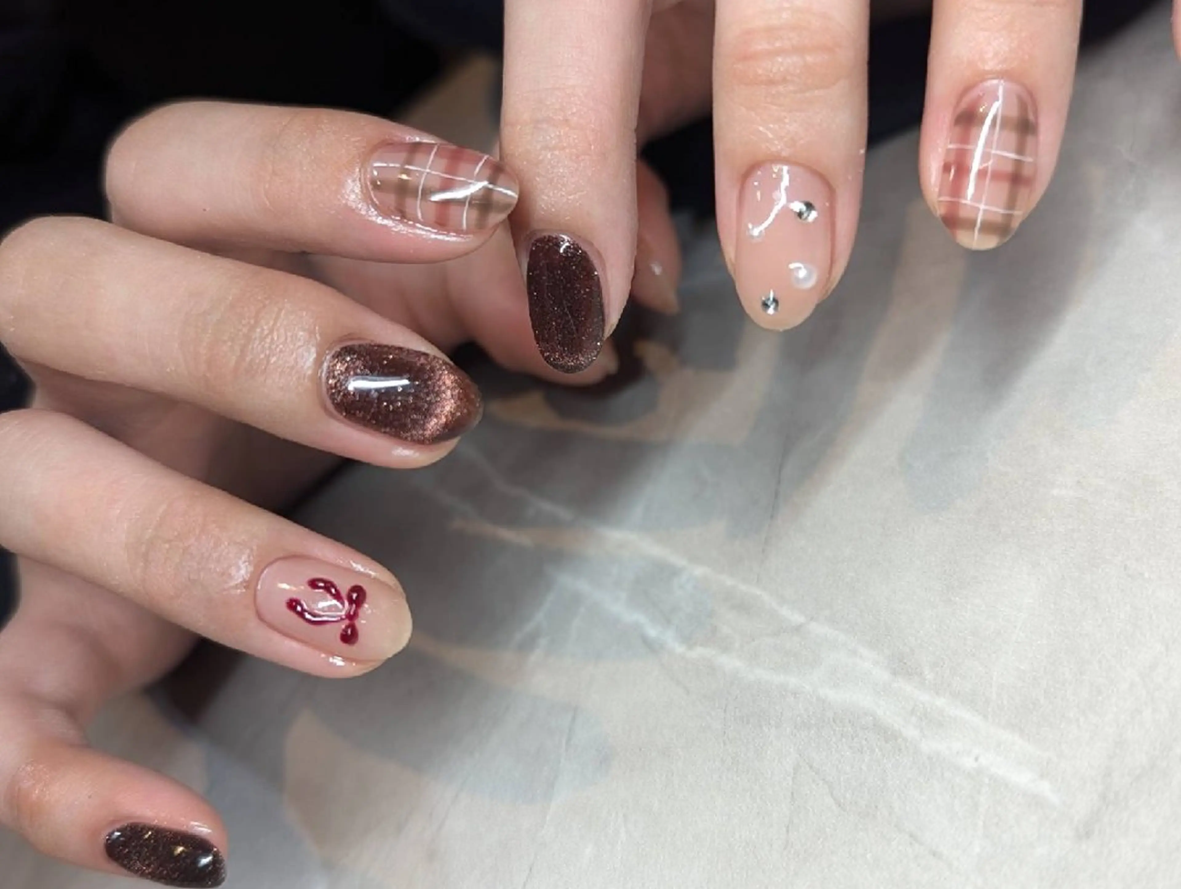 ネイル ハンドネイル Nailsalon BEeR。のネイルデザイン