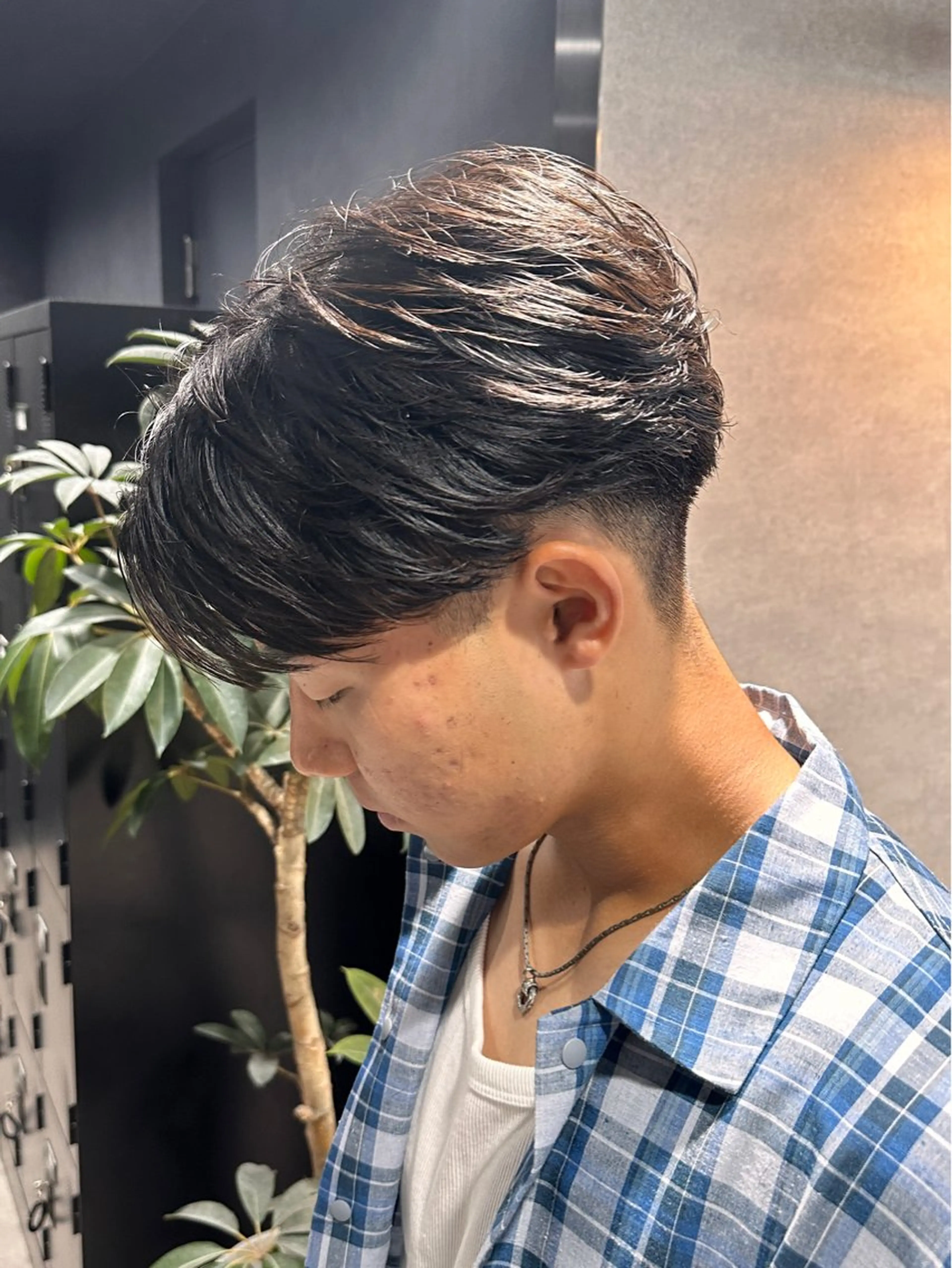 ショート パーマ メンズ 【メンズサロン】 BLUCK 横浜のヘアスタイル