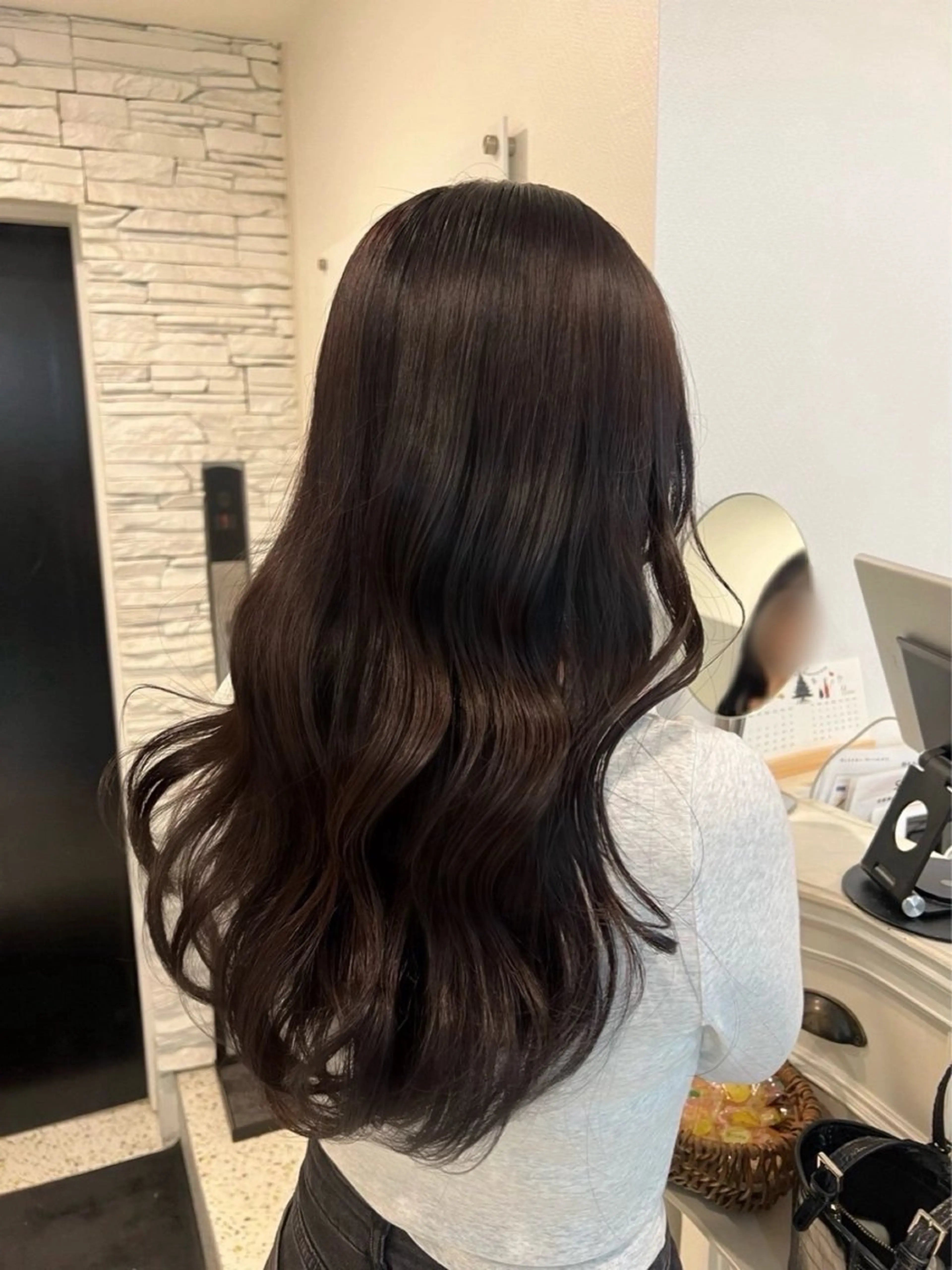 ロング カラー 透明感カラー ラベンダーカラー 透明感カラー/ RIKO🌺🥥のヘアスタイル