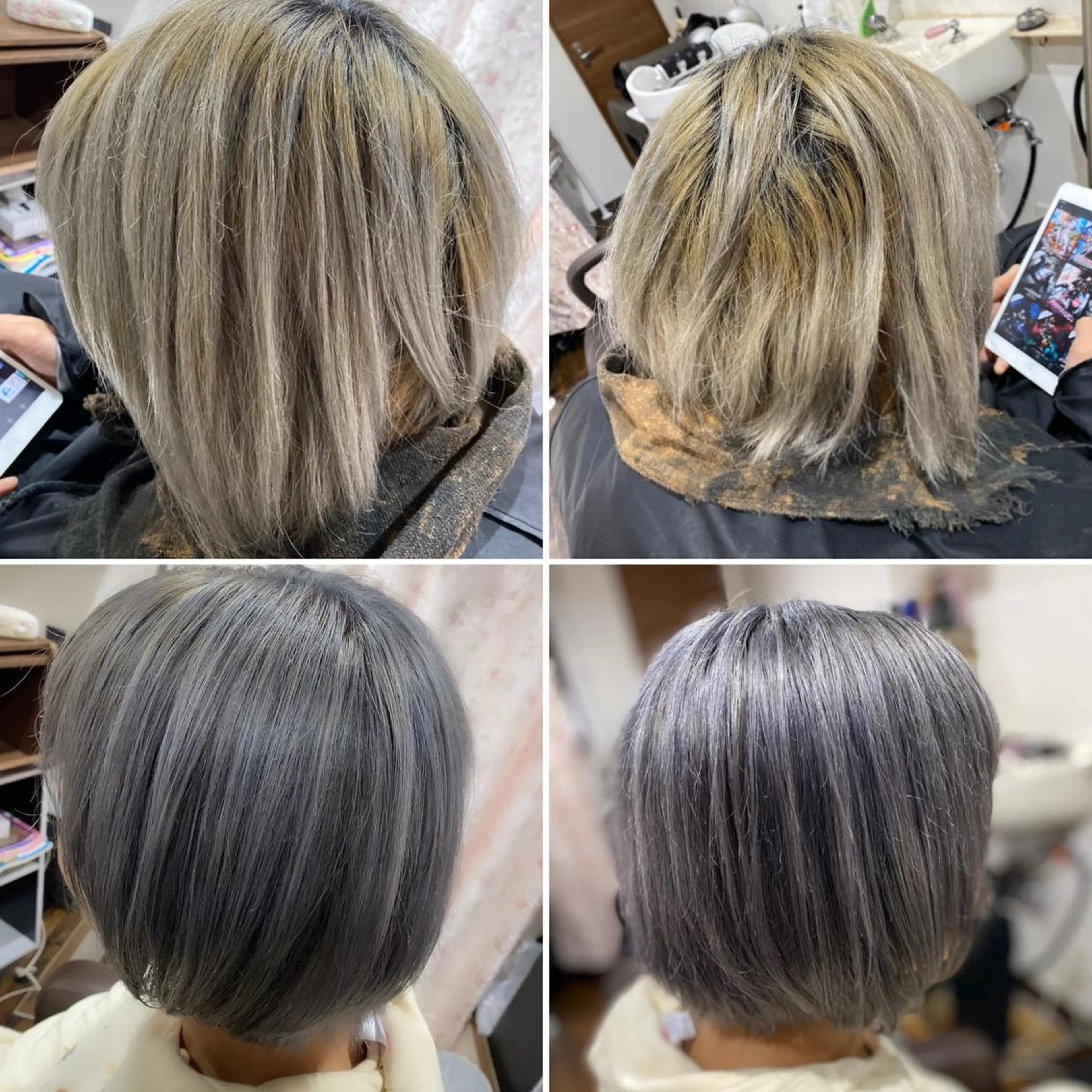 カラー ゴトウ エイイチのヘアスタイル