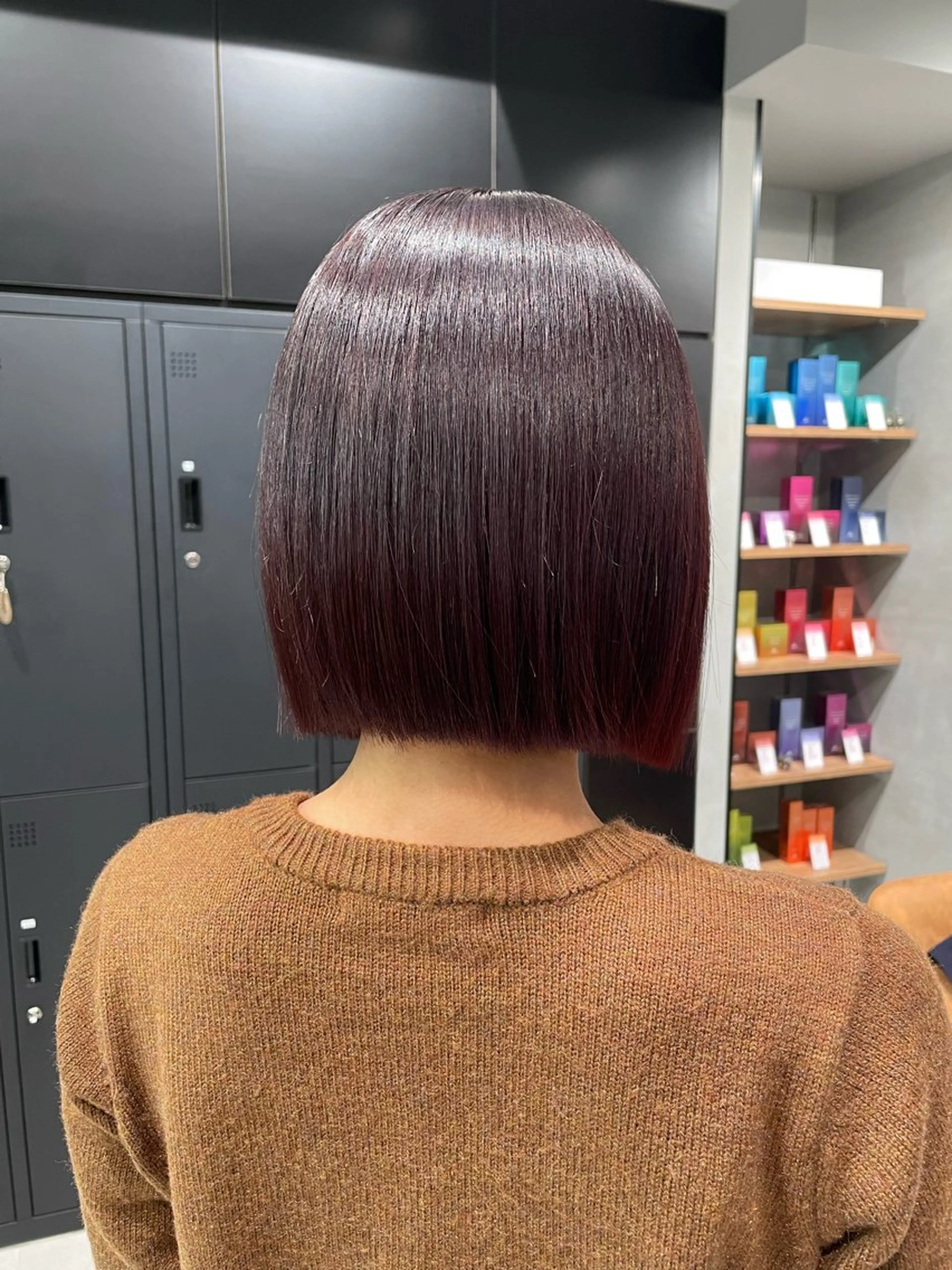 ショート カラー カット ヘアカラー トリートメント ヘッドスパ ヘアセット 暖色カラー ❤️‍🔥REIRIのヘアスタイル