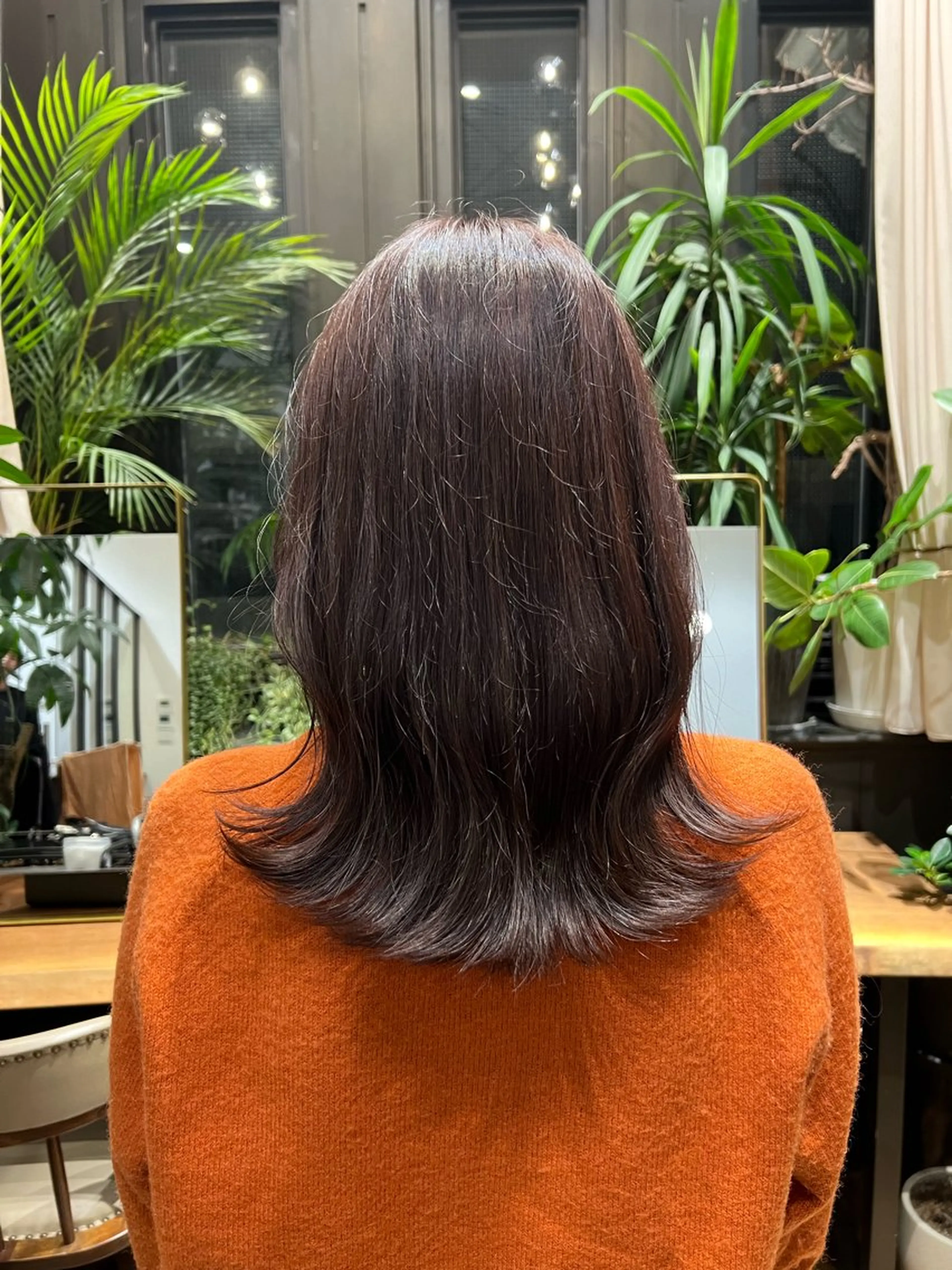 ミディアム 片山 亮のヘアスタイル