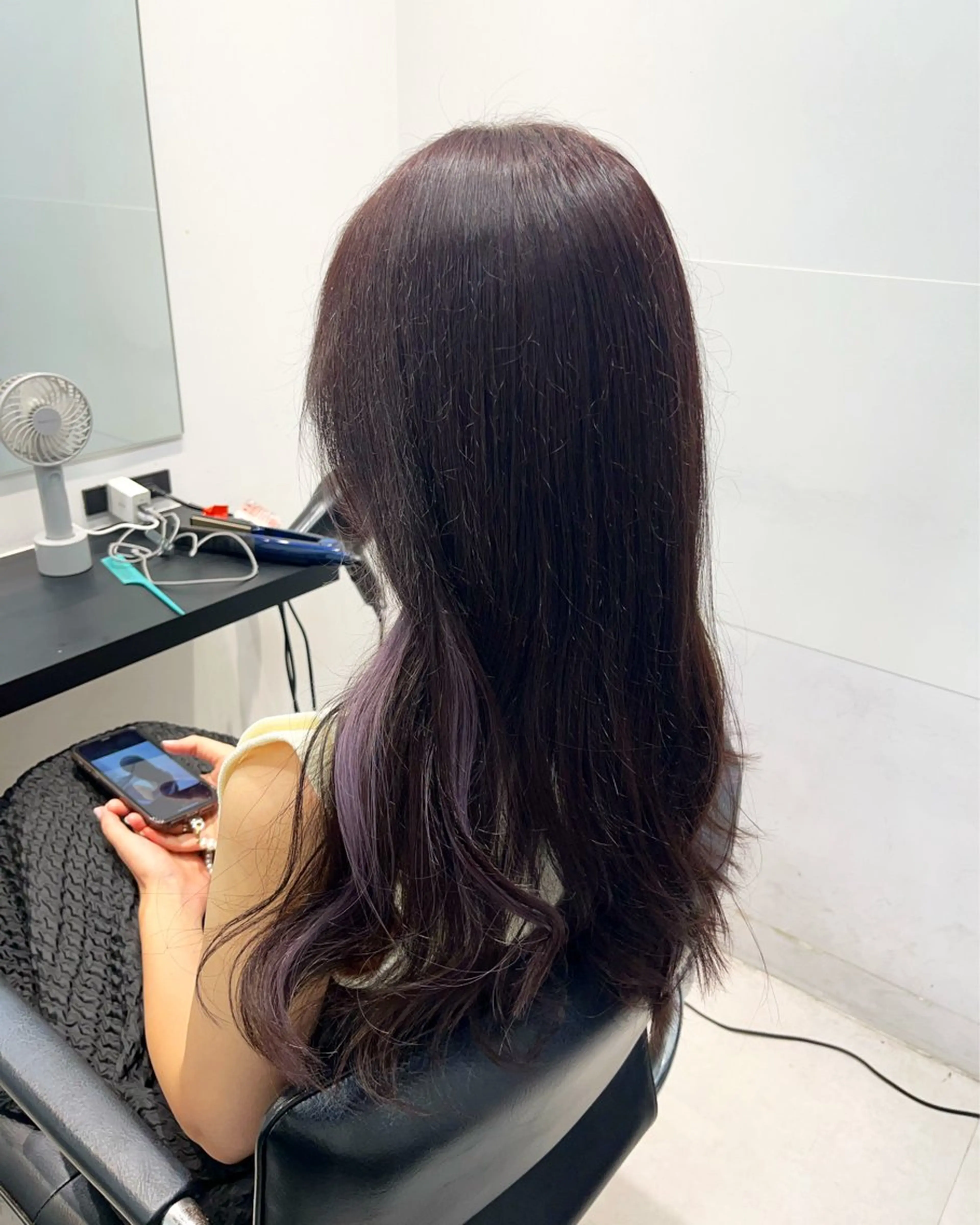 ロング ヘアカラー SALOWIN横浜所属・𓍯韓国style/ 髪質改善𓍯中村和希のヘアスタイル