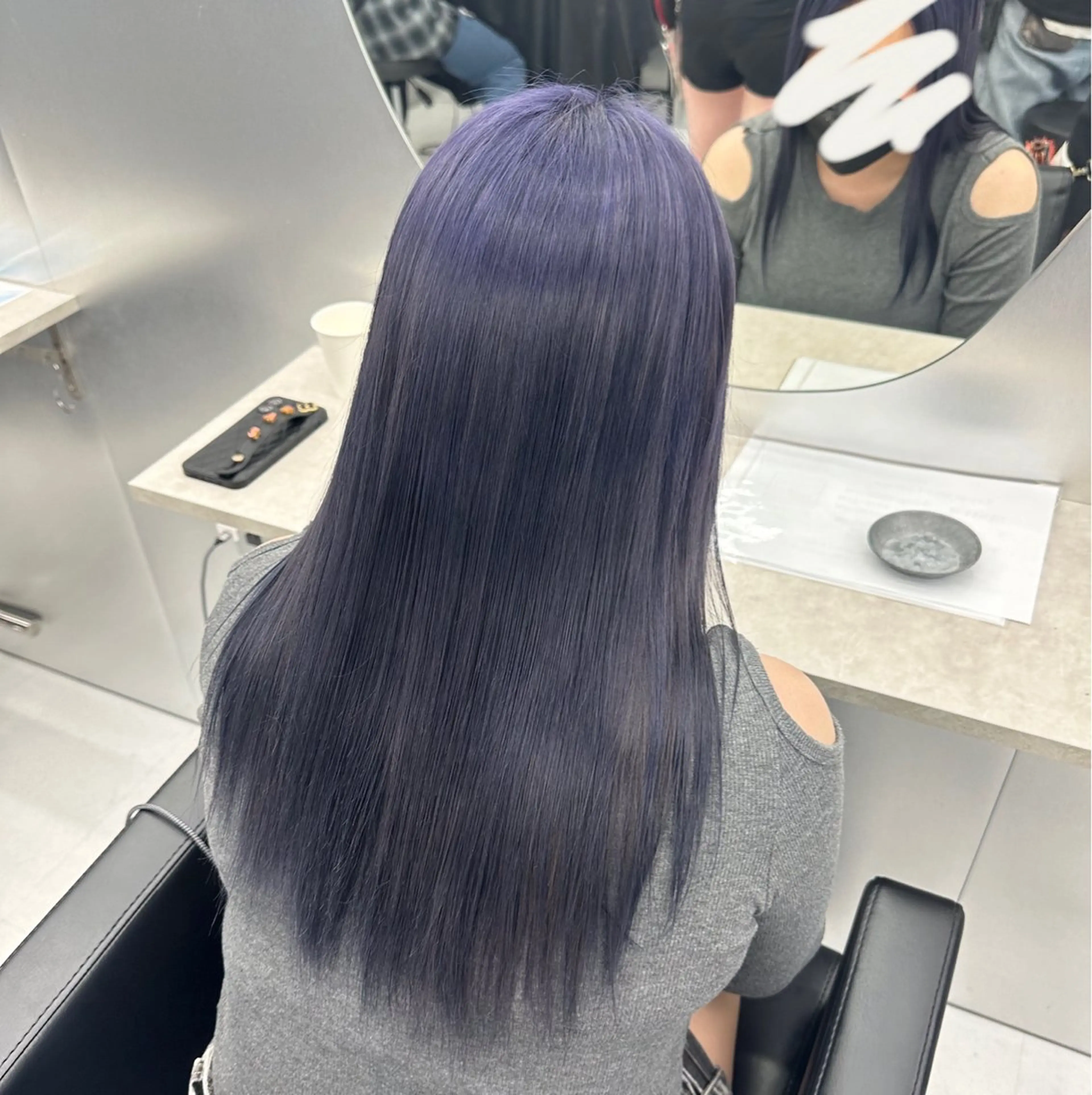 セミロング face所属・🦋艶カラー🦋 sakiaのヘアスタイル