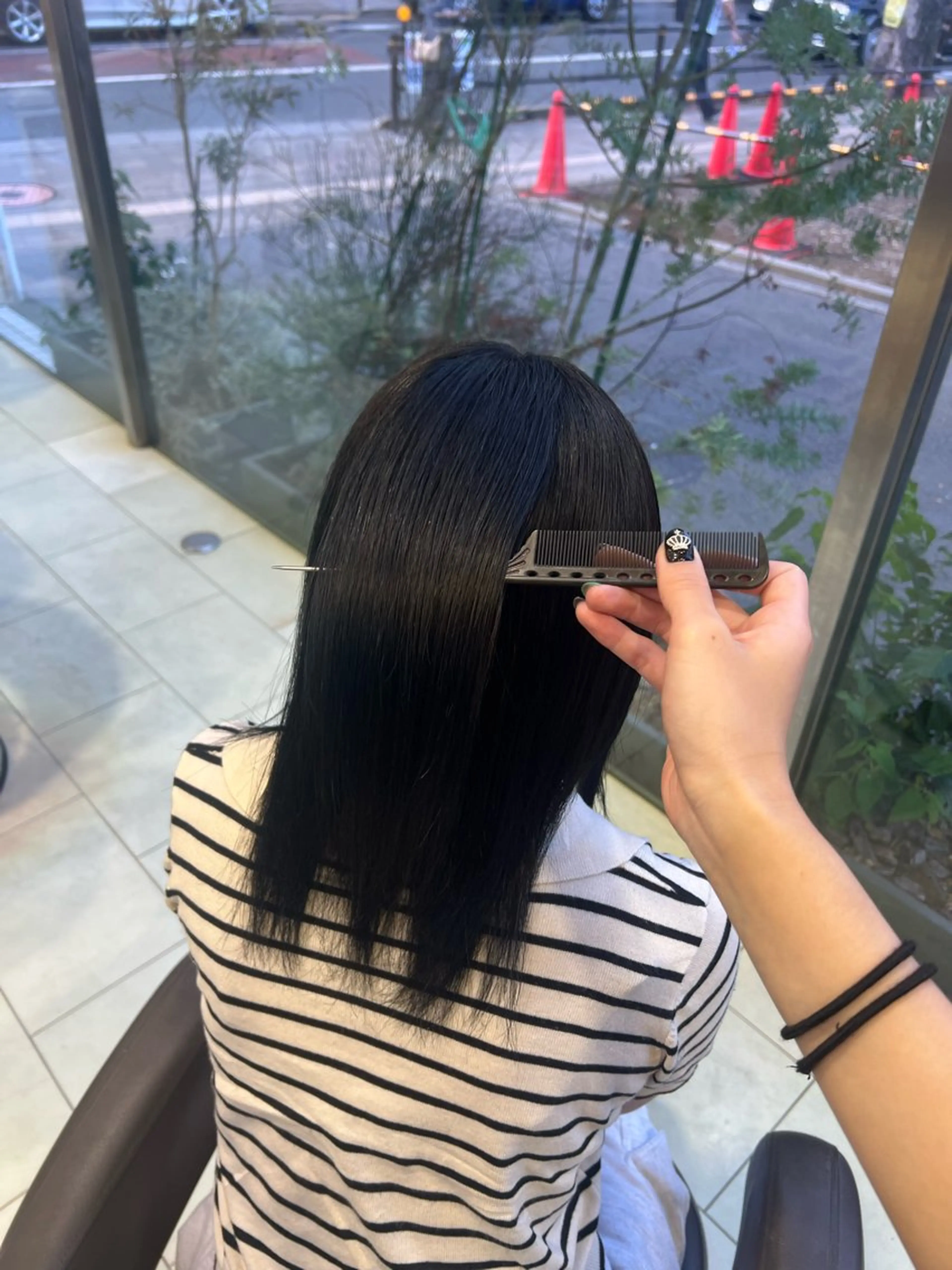 カラー ヘアカラー トリートメント hair＆eye 🫧ྀི/栞のヘアスタイル